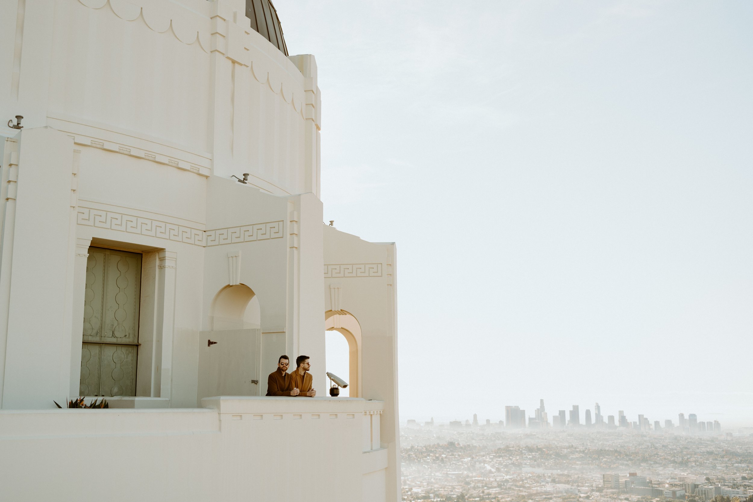 Best Engagement Session Locations in Southern California - Griffith Observatory