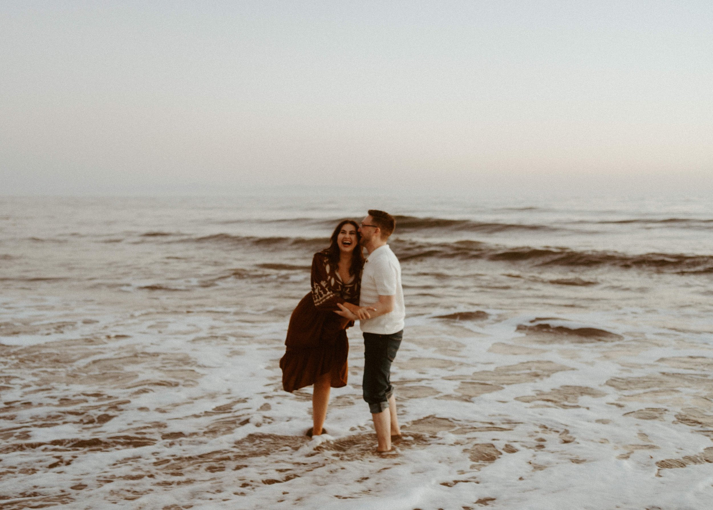 Best engagement session locations in Southern California - Santa Barbara Courthouse and beaches