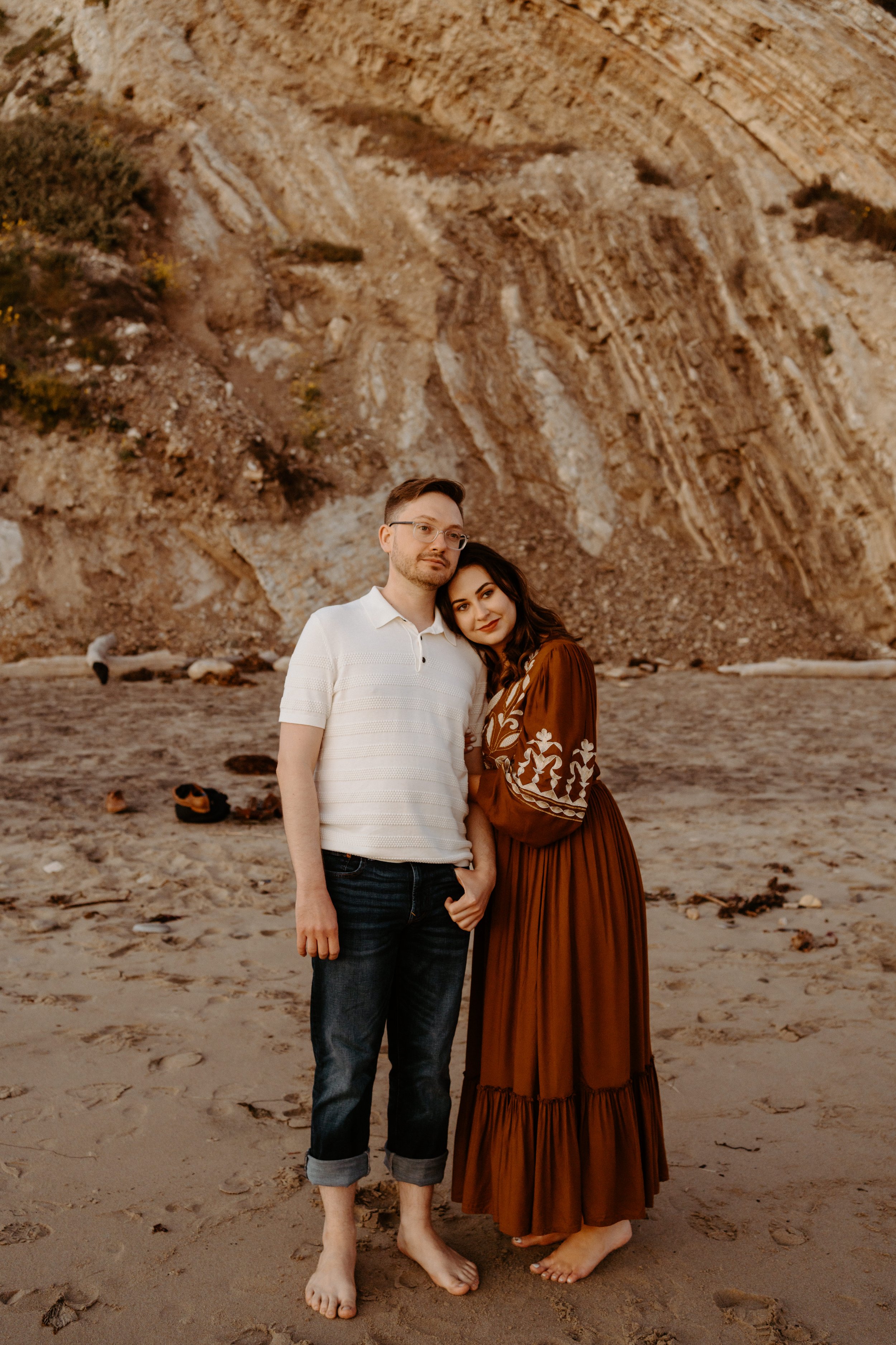 Best engagement session locations in Southern California - Santa Barbara Courthouse and beaches