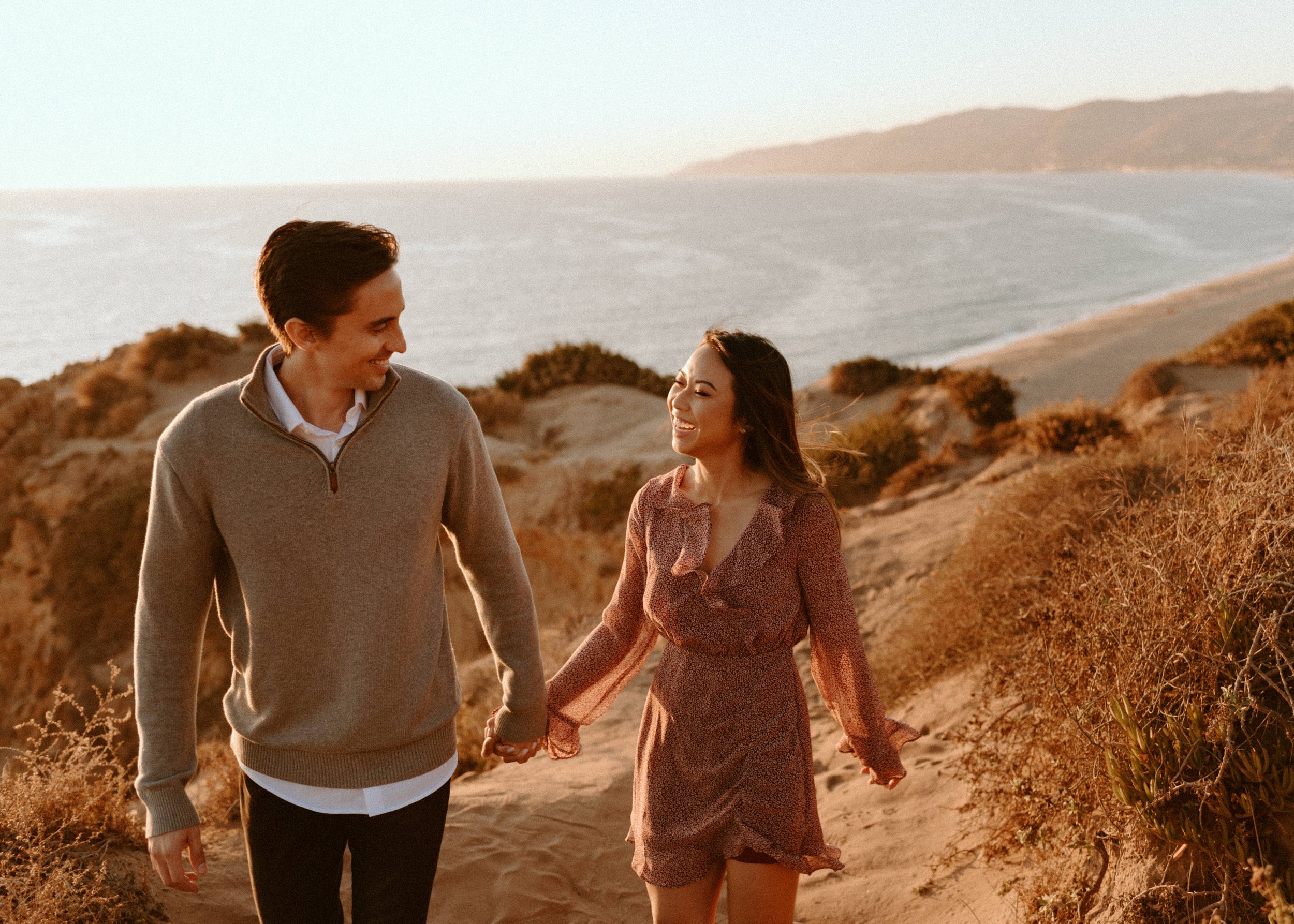 Best Engagement Session Locations In Southern California - Point Dume, Malibu