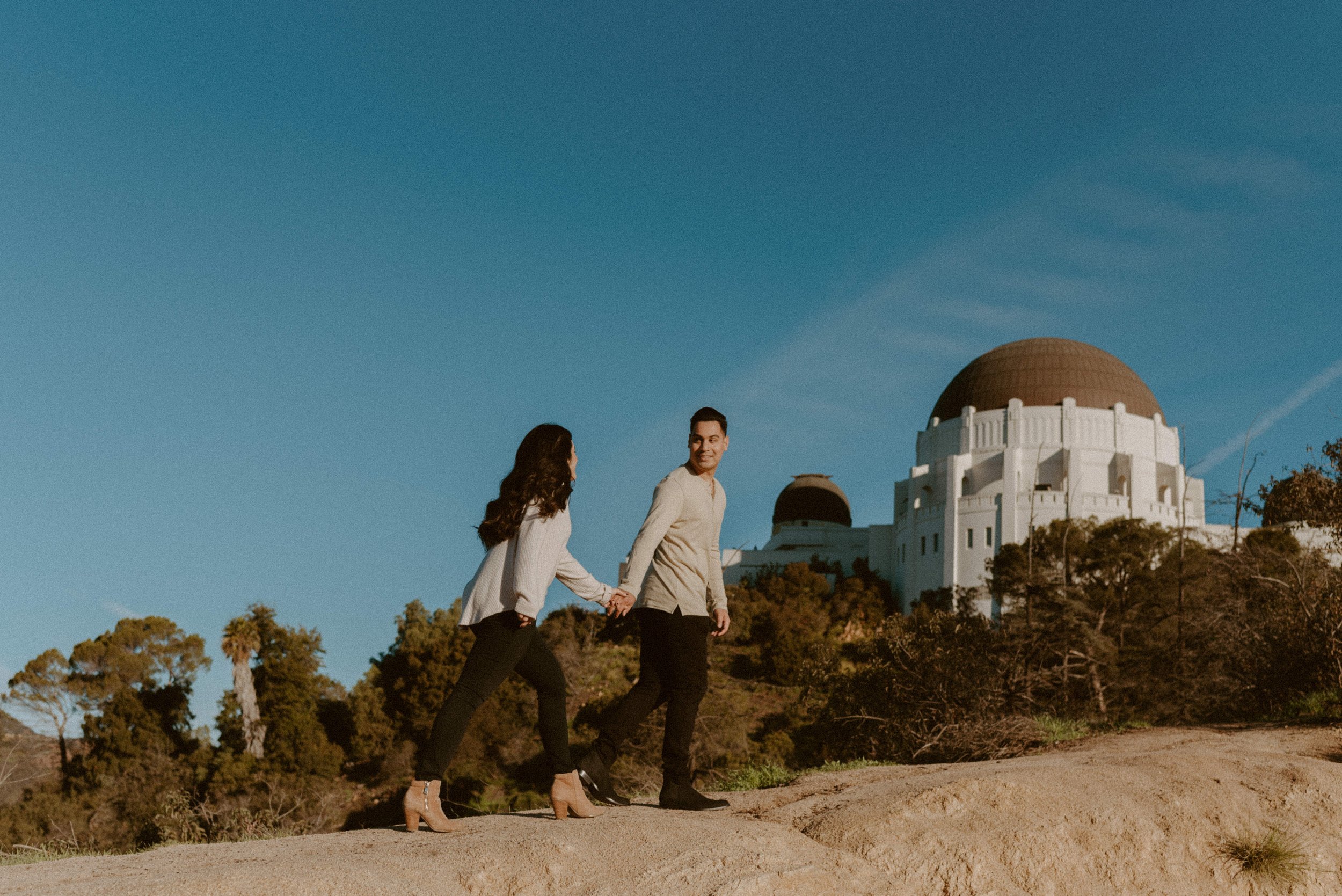 Best Engagement Session Locations in Southern California - Griffith Observatory