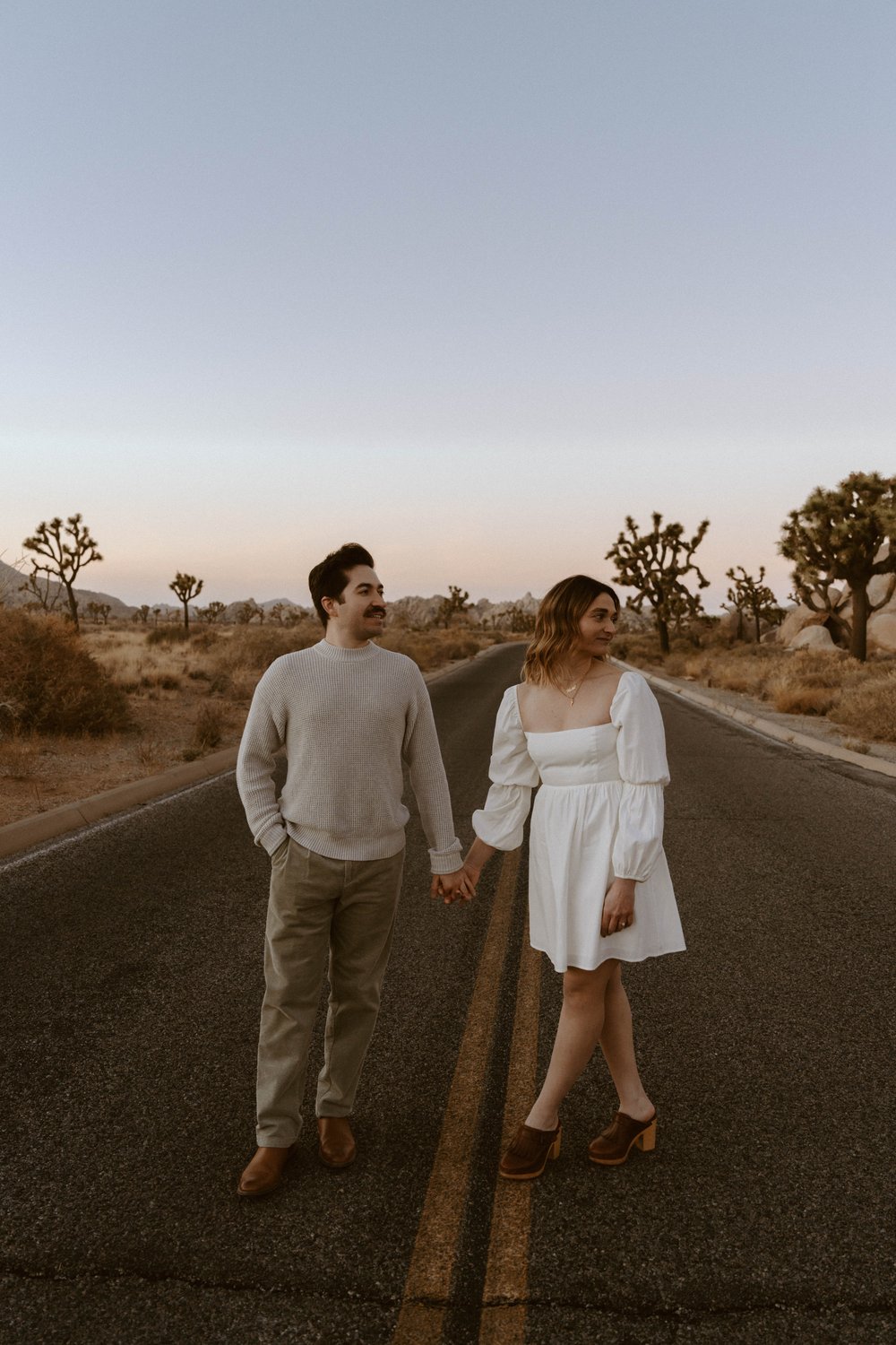 Cap Rock Engagement Session | Joshua Tree National Park | Couple Photography