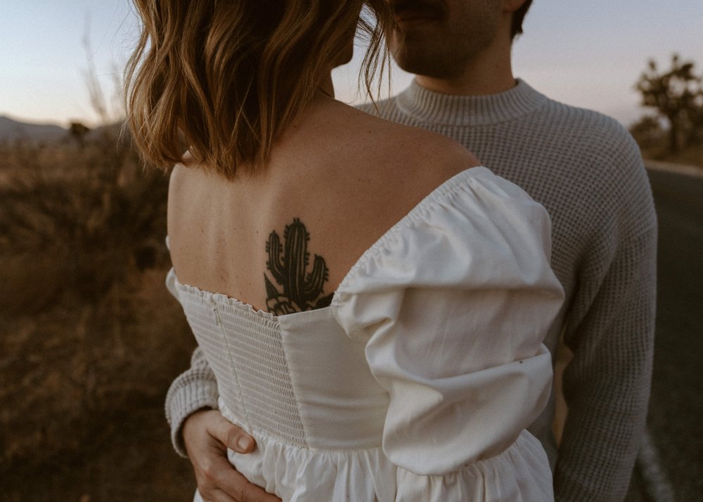 Cap Rock Engagement Session | Joshua Tree National Park | Couple Photography