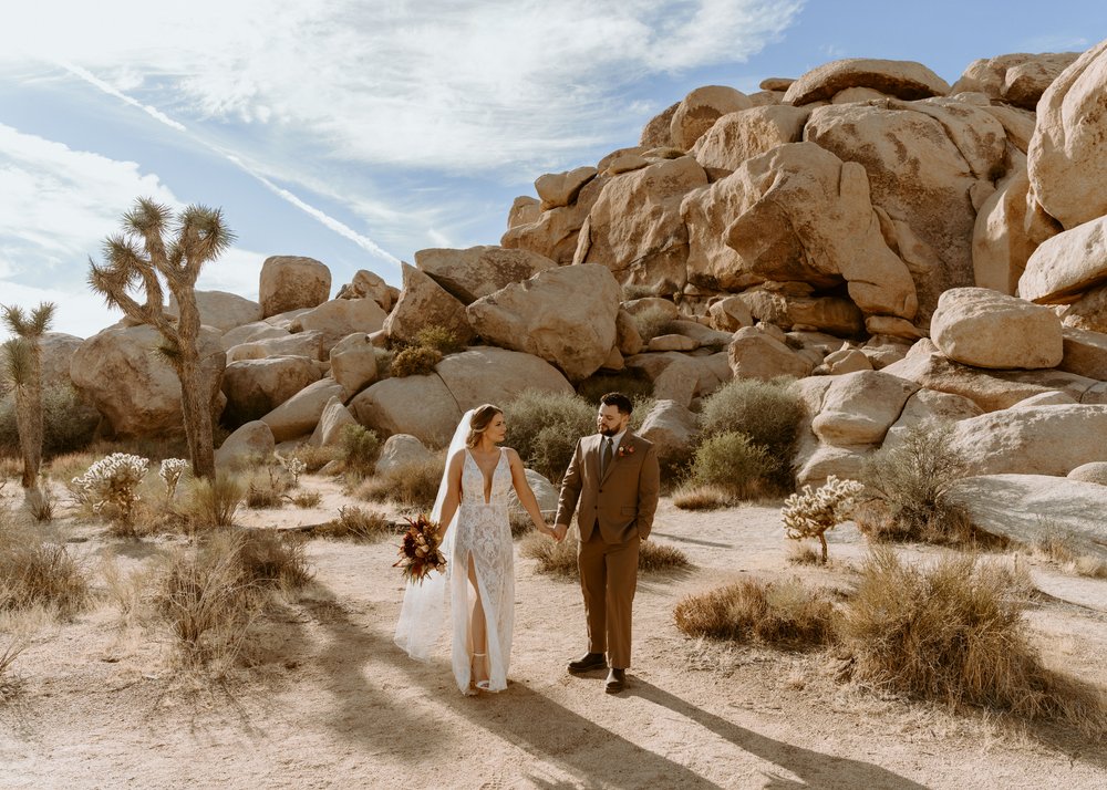 Joshua Tree Intimate Wedding