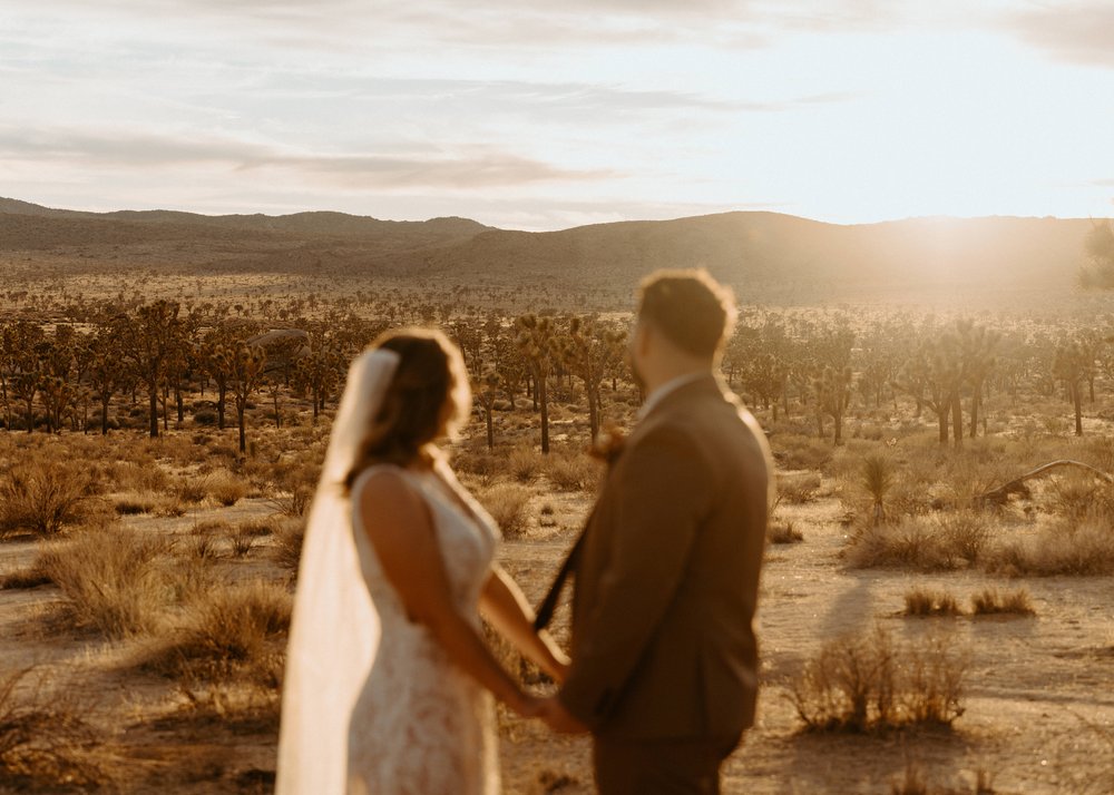 Joshua Tree Intimate Wedding