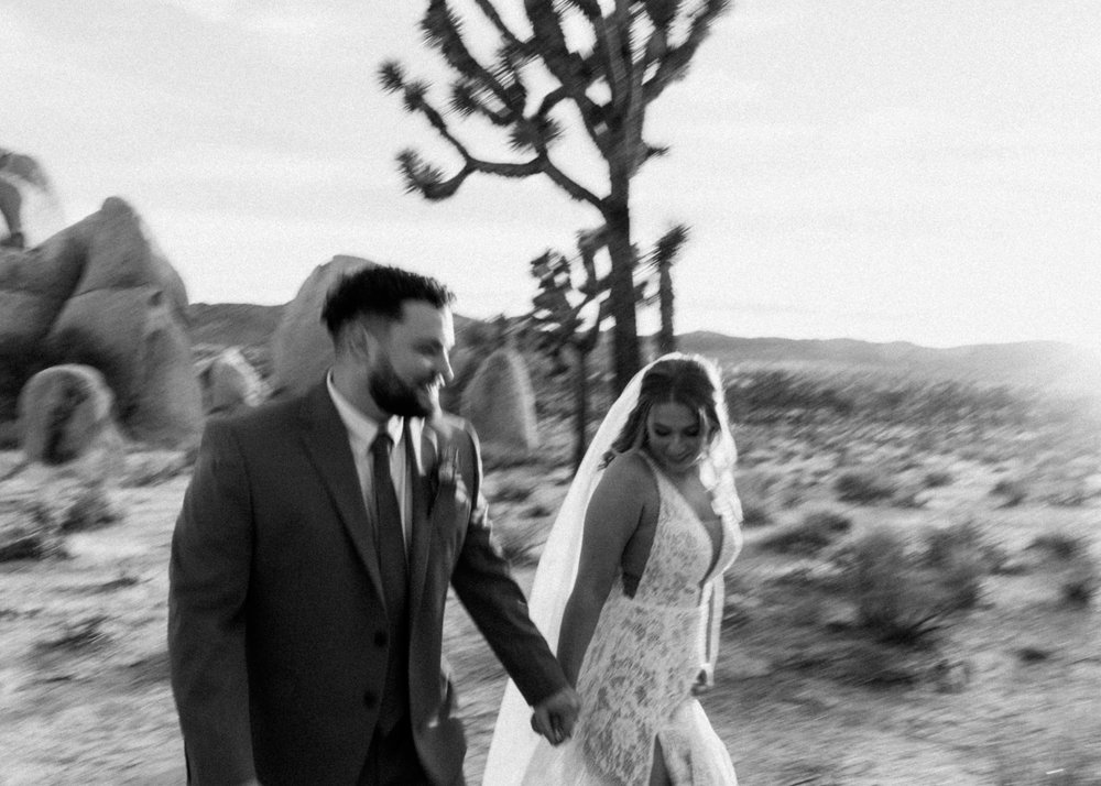 Joshua Tree Intimate Wedding