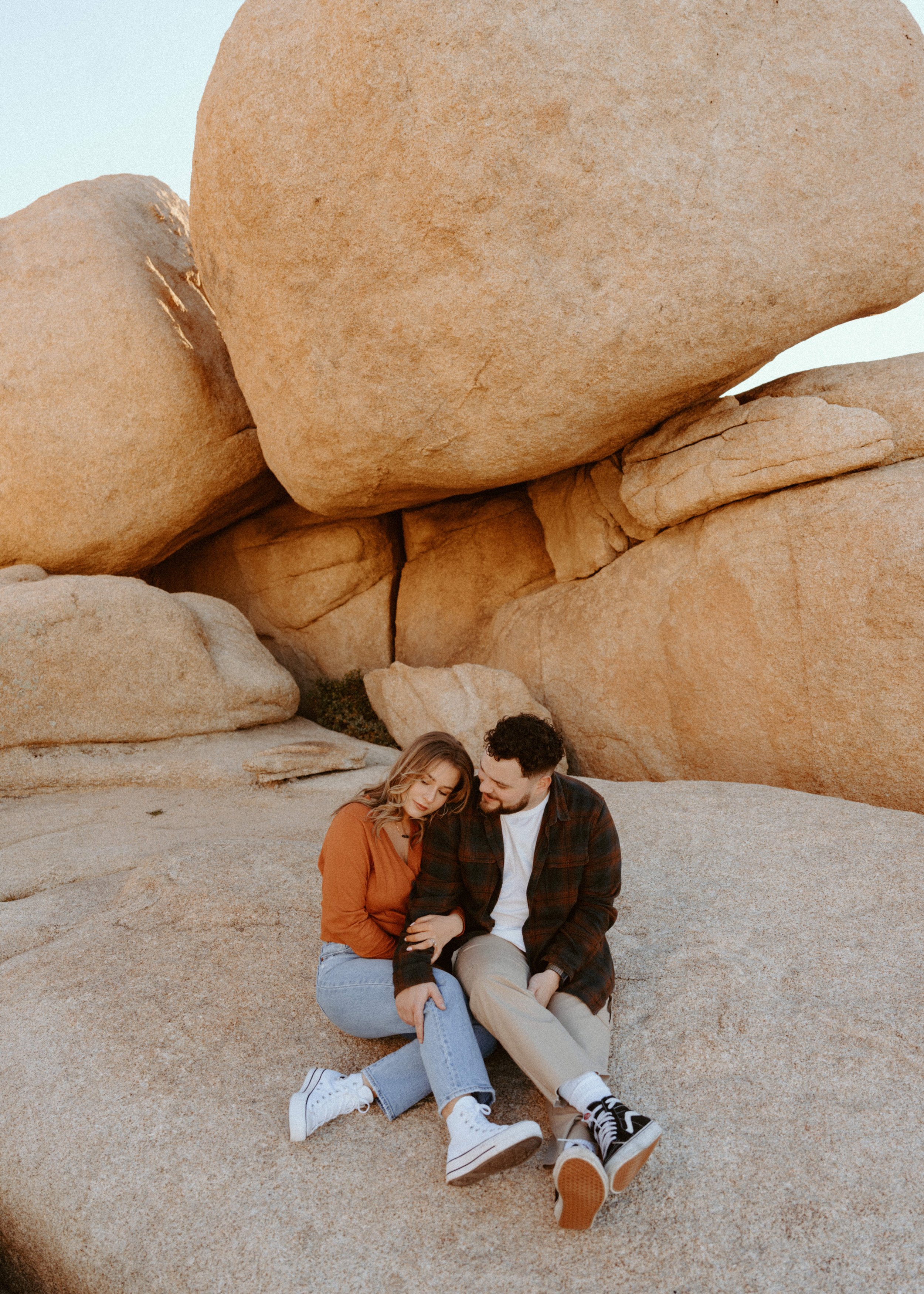 Joshua Tree Intimate Wedding - Day Before Couple Session at Baker Dam