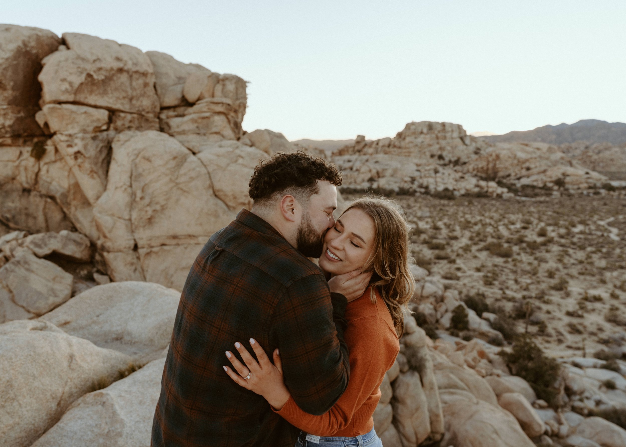 Joshua Tree Intimate Wedding - Day Before Couple Session at Baker Dam