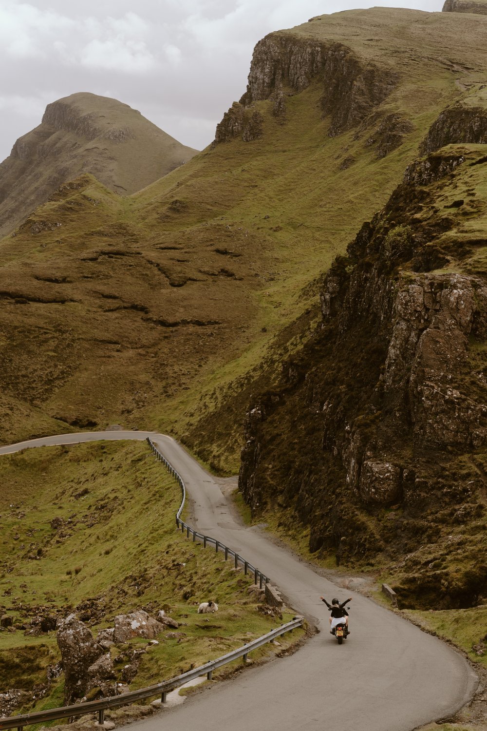 Isle of Skye Anniversary Couple Session at The Quiraing | Scotland