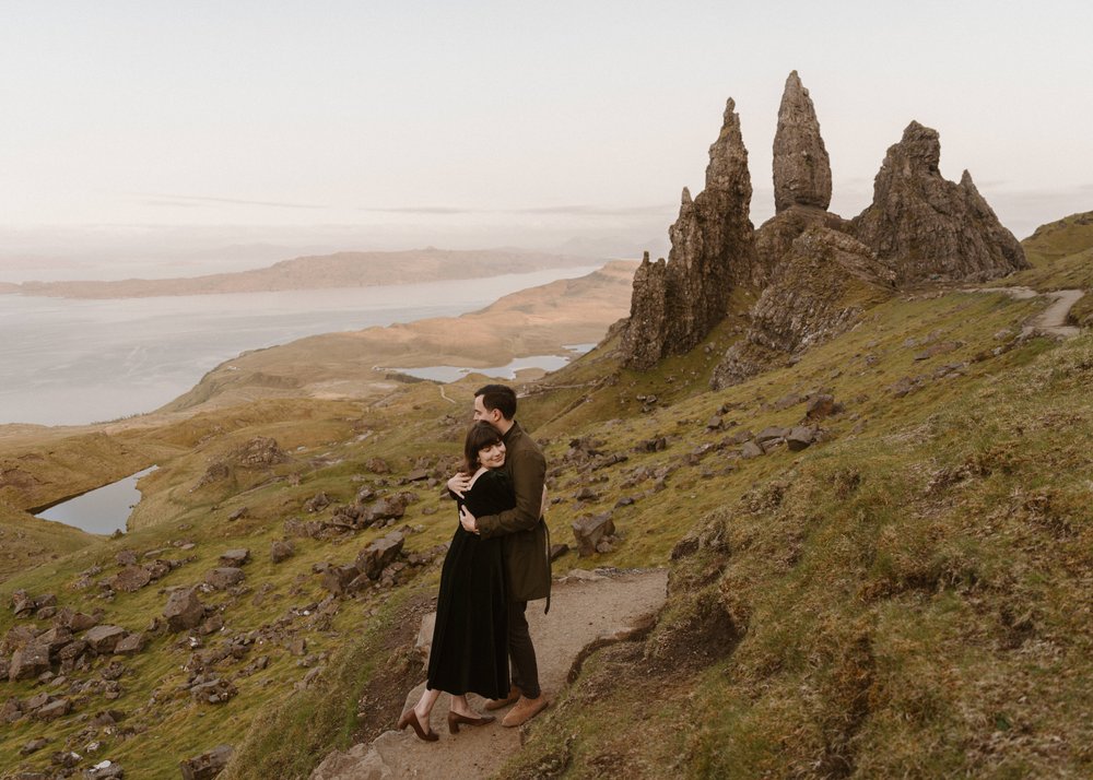 Old Man of Storr Couple Session | Isle of Skye, Scotland 