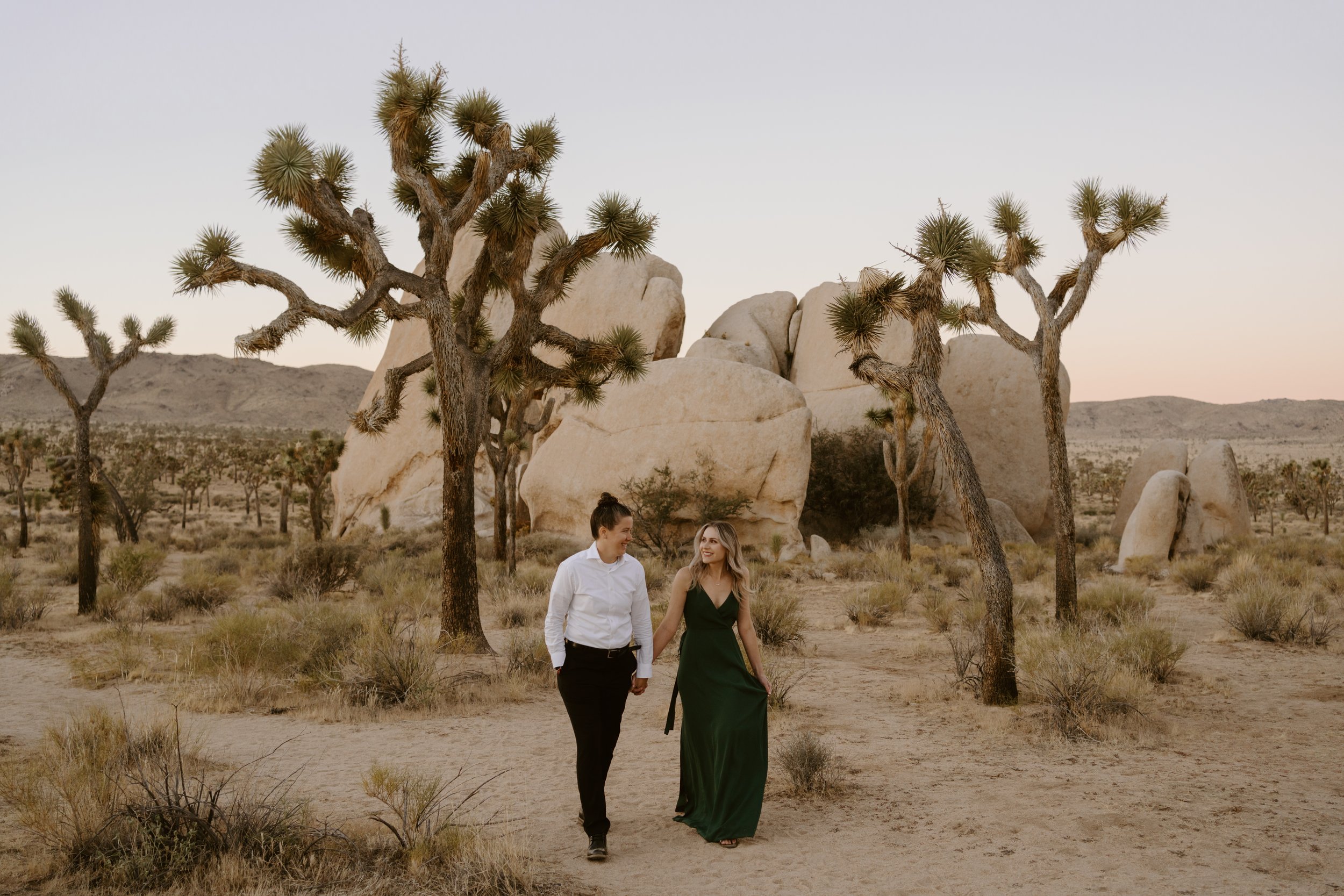 Joshua Tree Engagement Photos