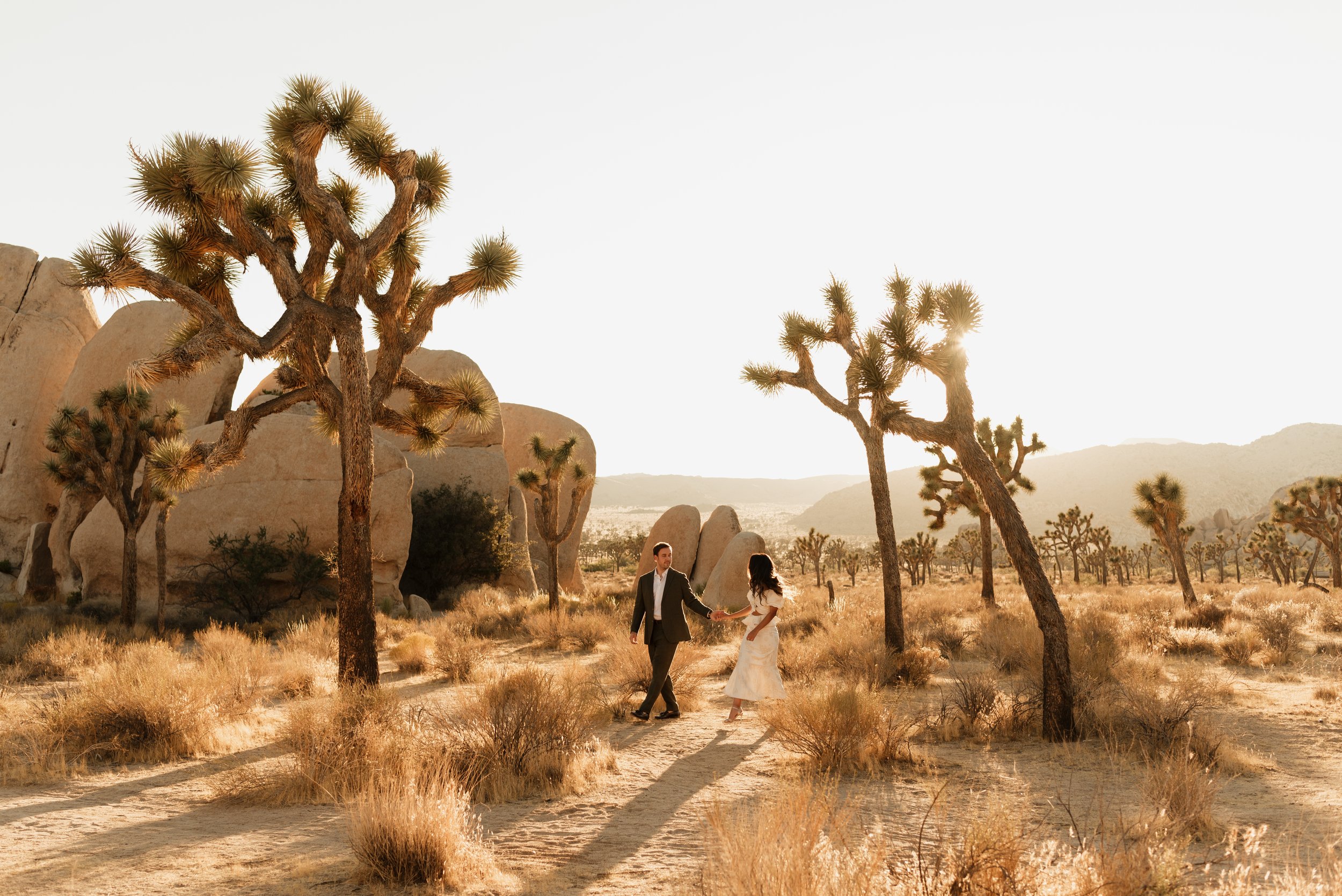 Joshua Tree Engagement Photos