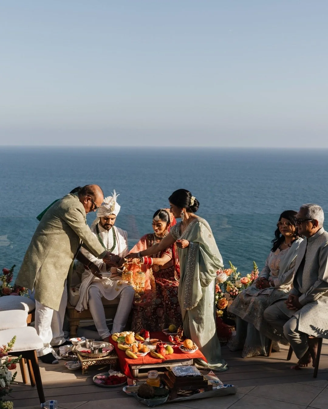 So many favorites from B &amp; V&rsquo;s summer wedding in Malibu &hearts;︎