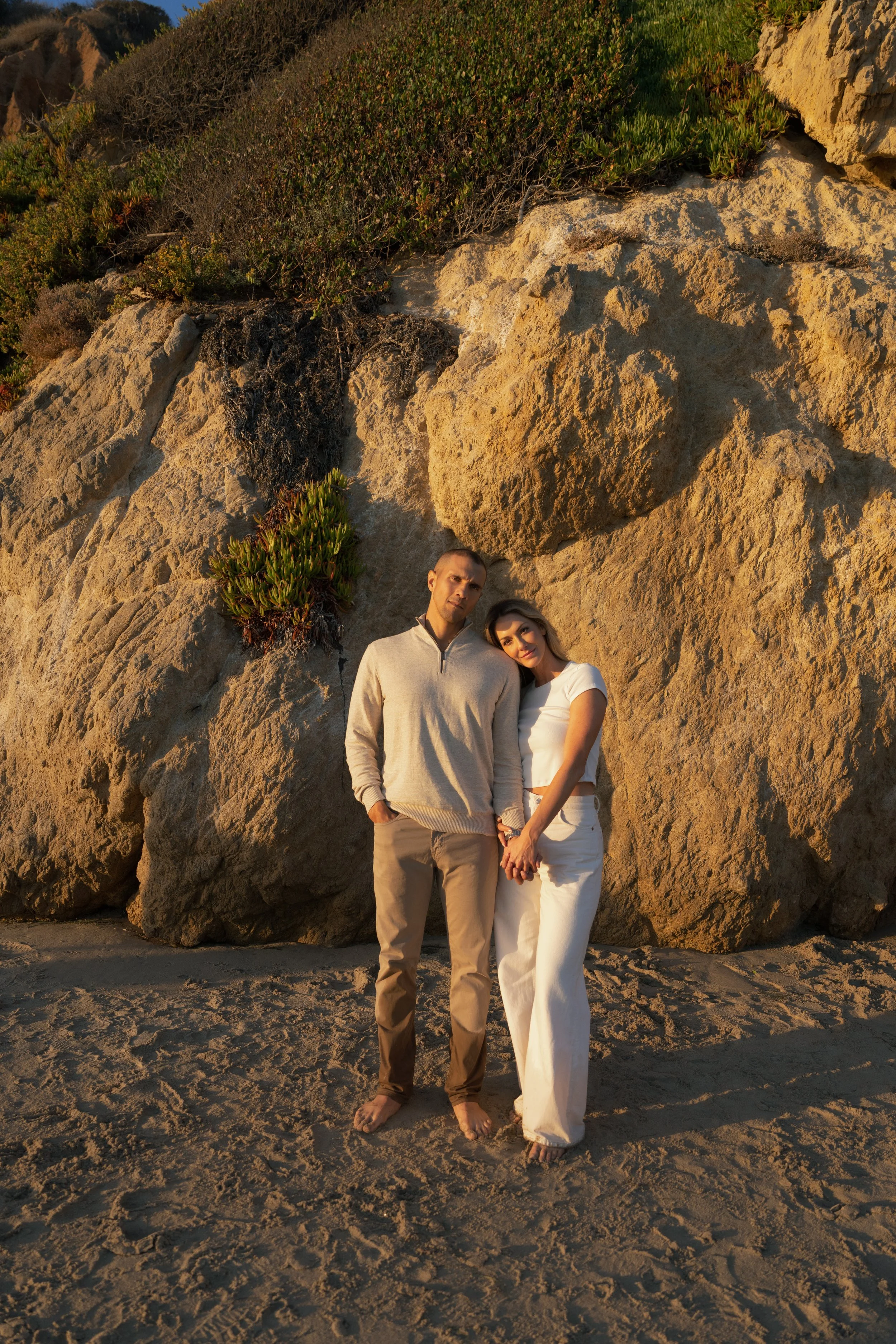 El Matador Beach Engagement Photos