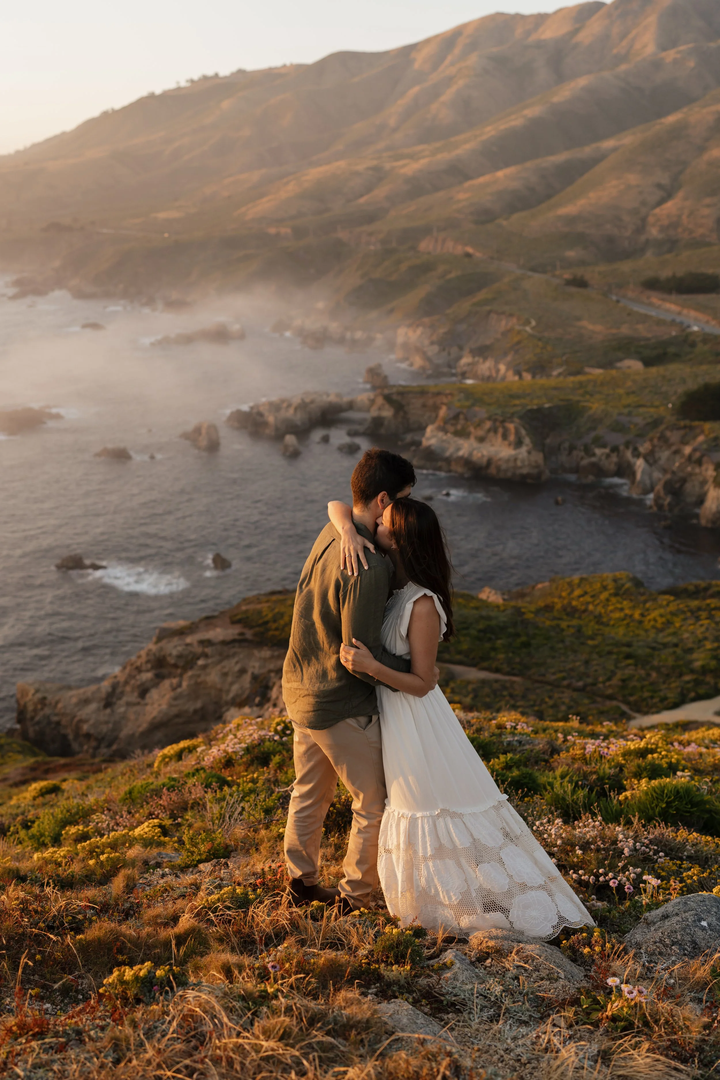 Big Sur engagement photos 