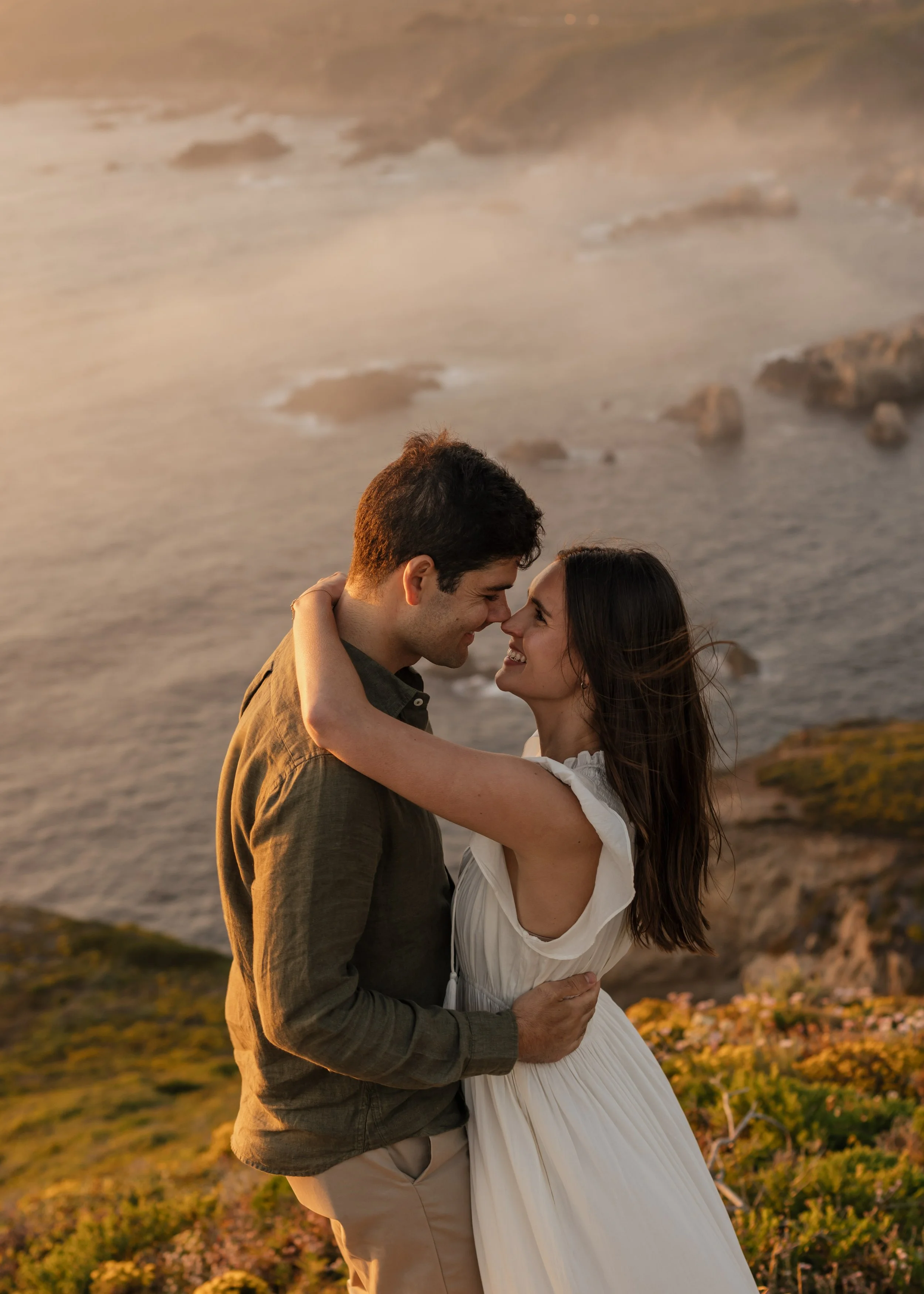 Big Sur engagement photos 