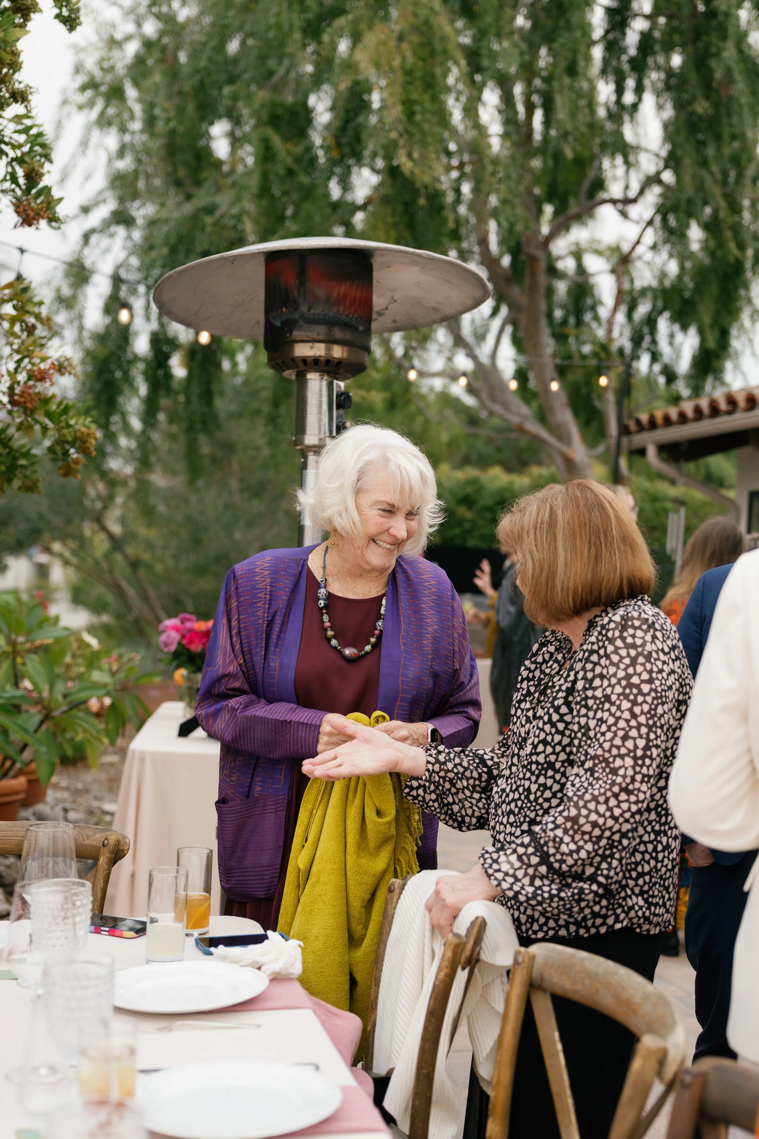 Intimate Santa Barbara backyard wedding