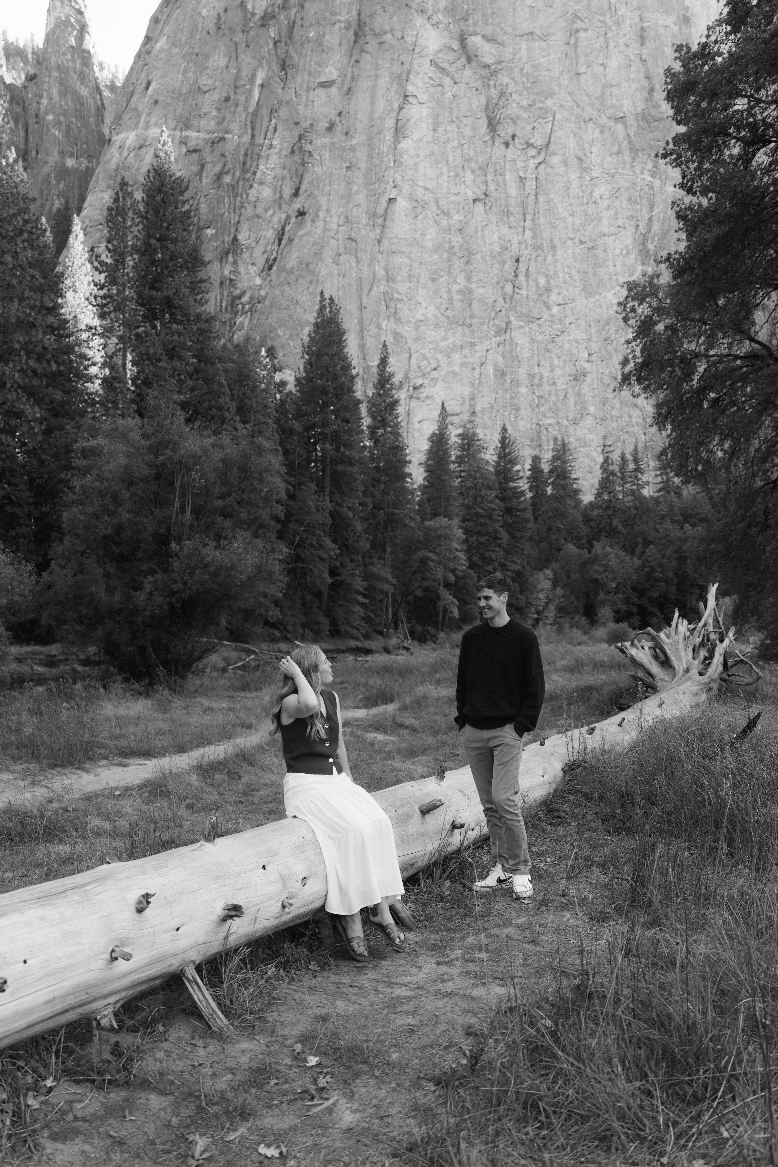 Yosemite Engagement Photos
