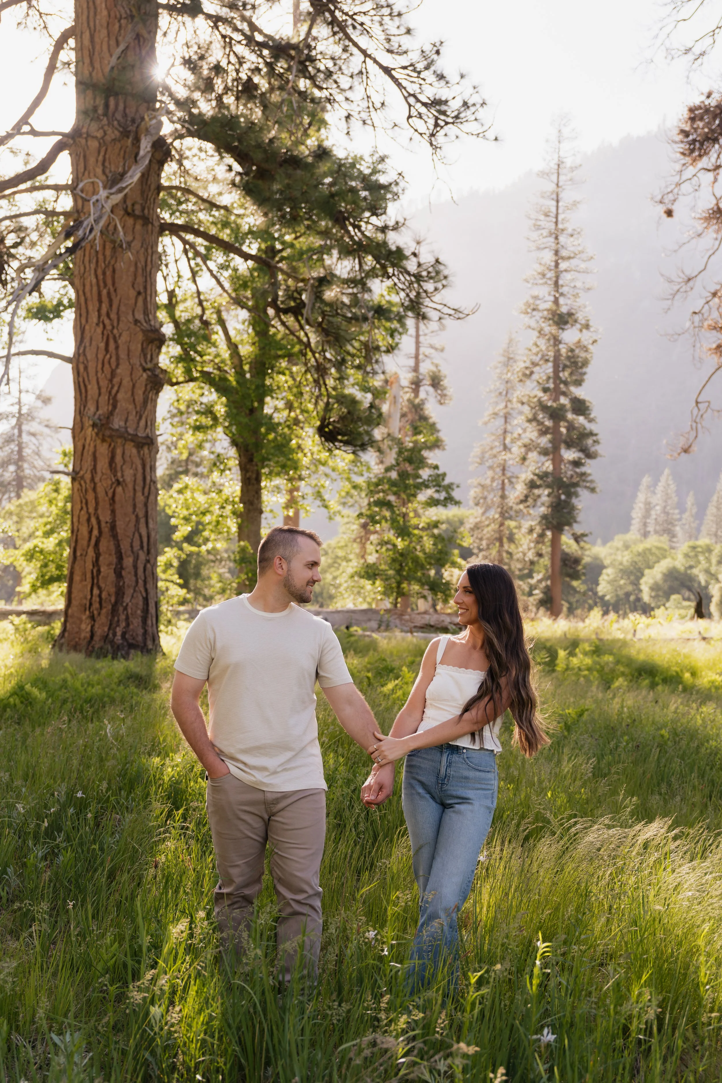 Yosemite Engagement Photos