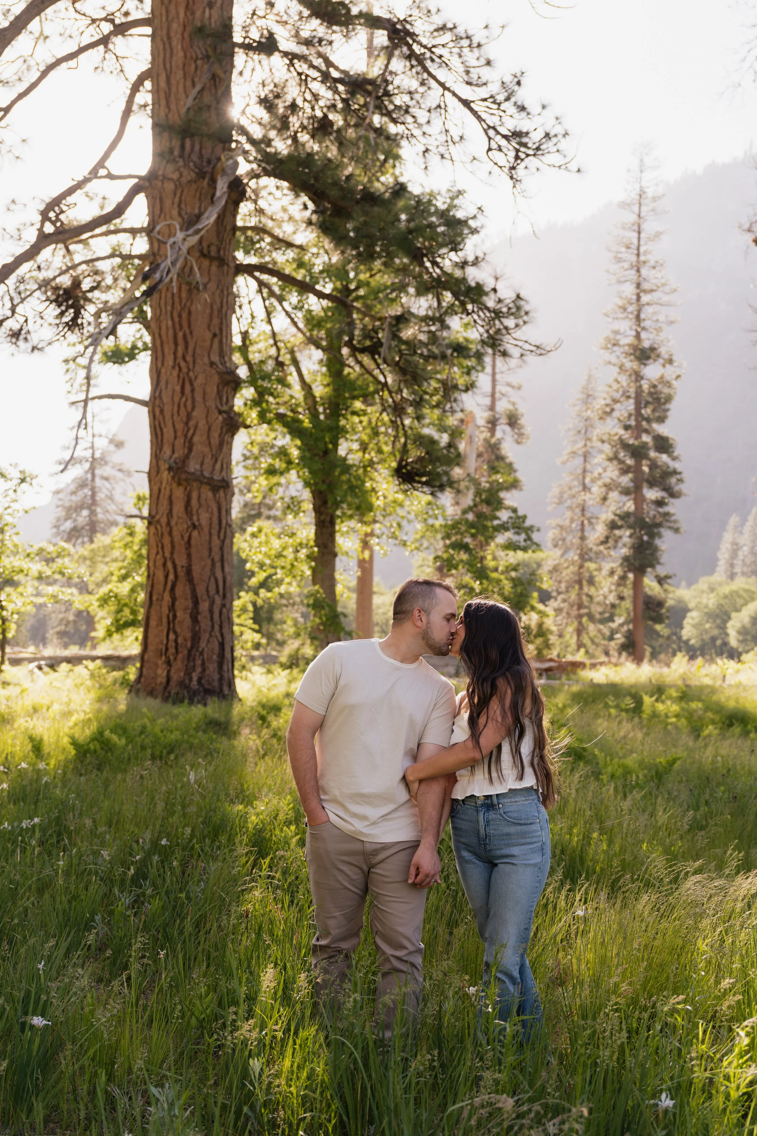 Yosemite Engagement Photos