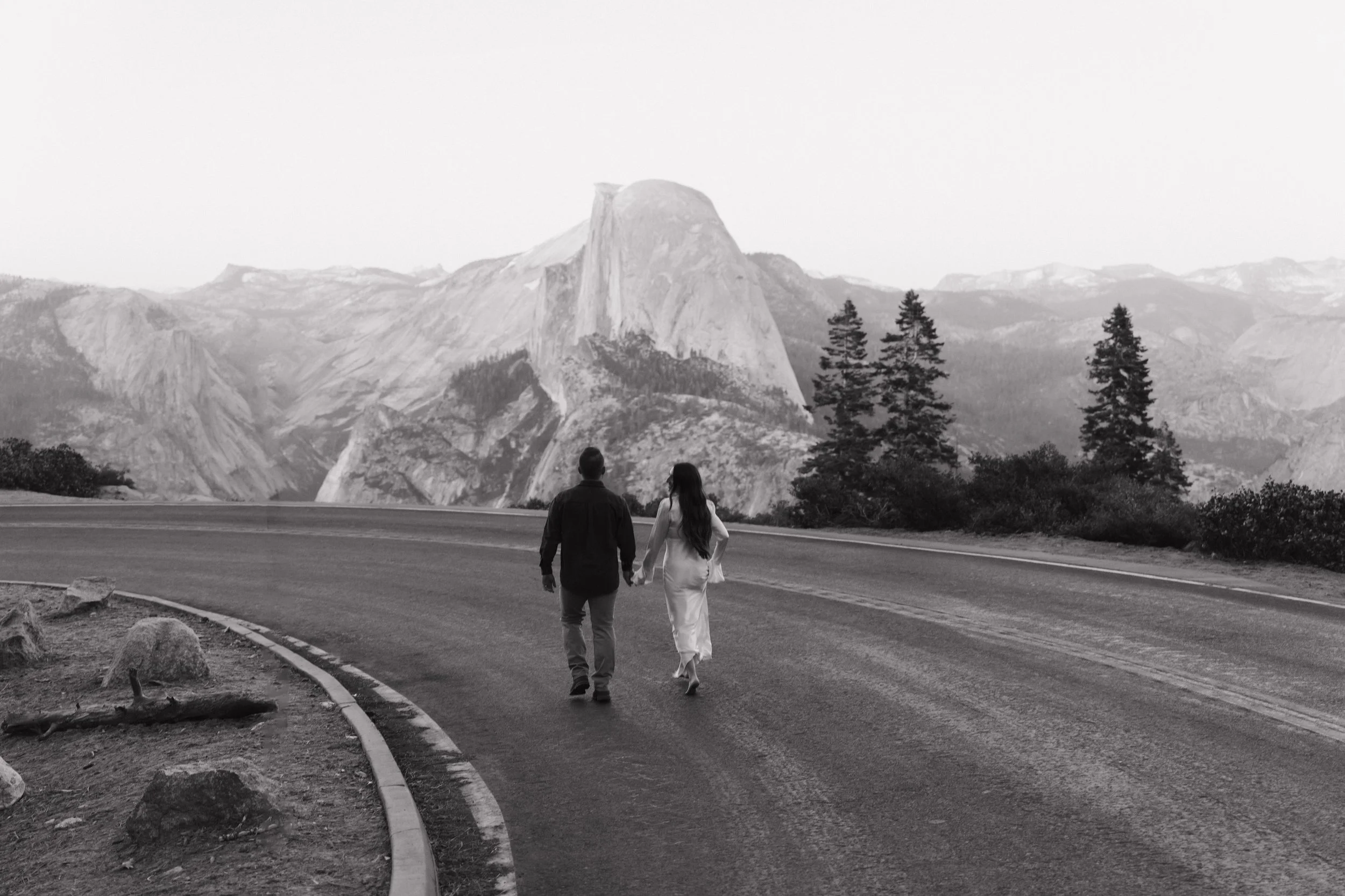 Yosemite Engagement Photos