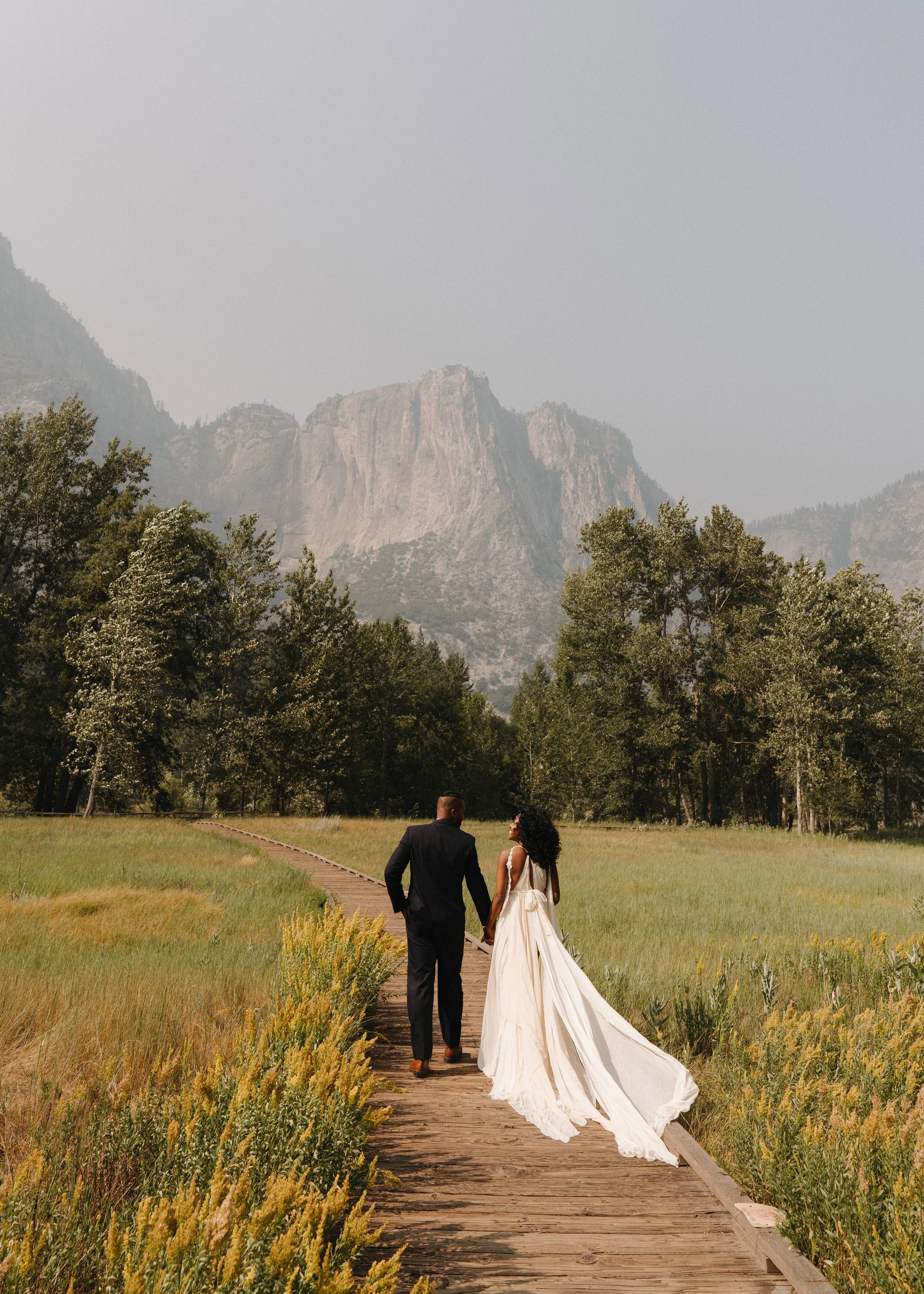 Yosemite Engagement Photos