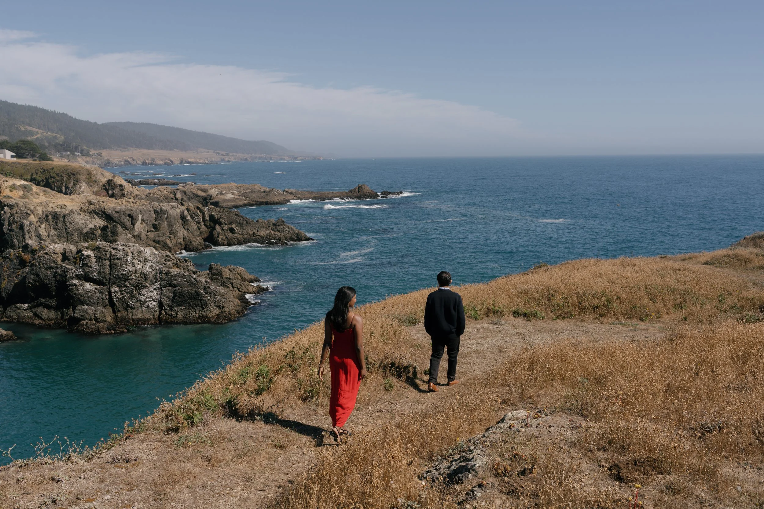 Surprise Proposal and Engagement Photos at The Sea Ranch Lodge
