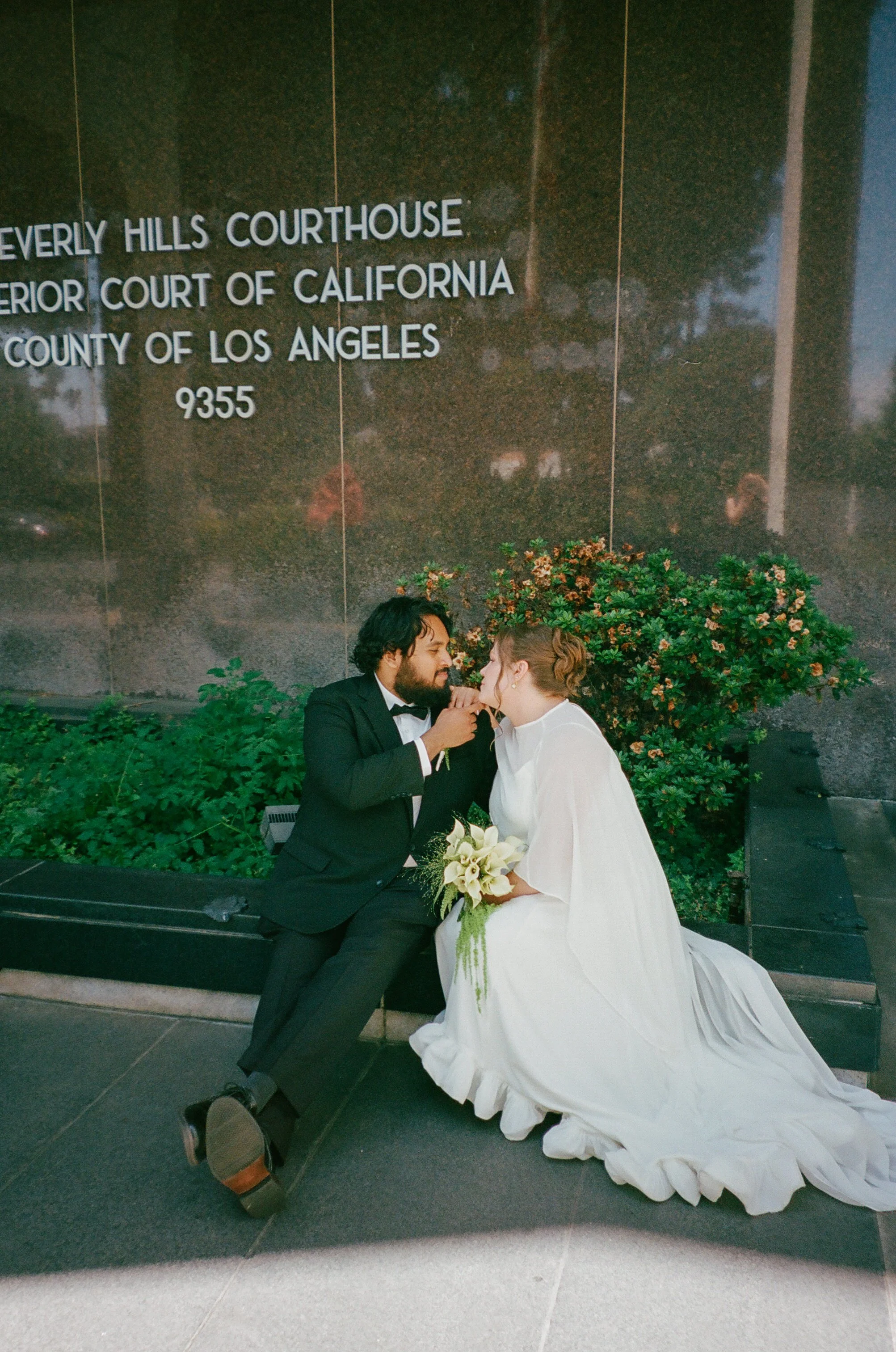 Beverly Hills Elopement Film Photography