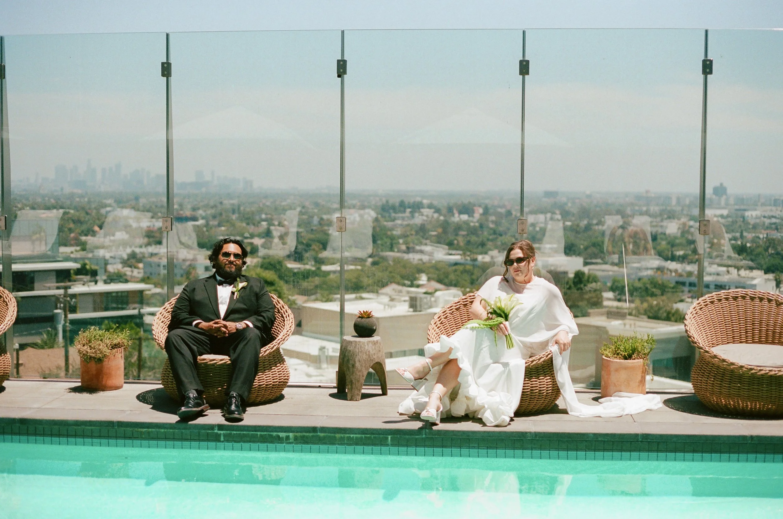 Beverly Hills Elopement Film Photography