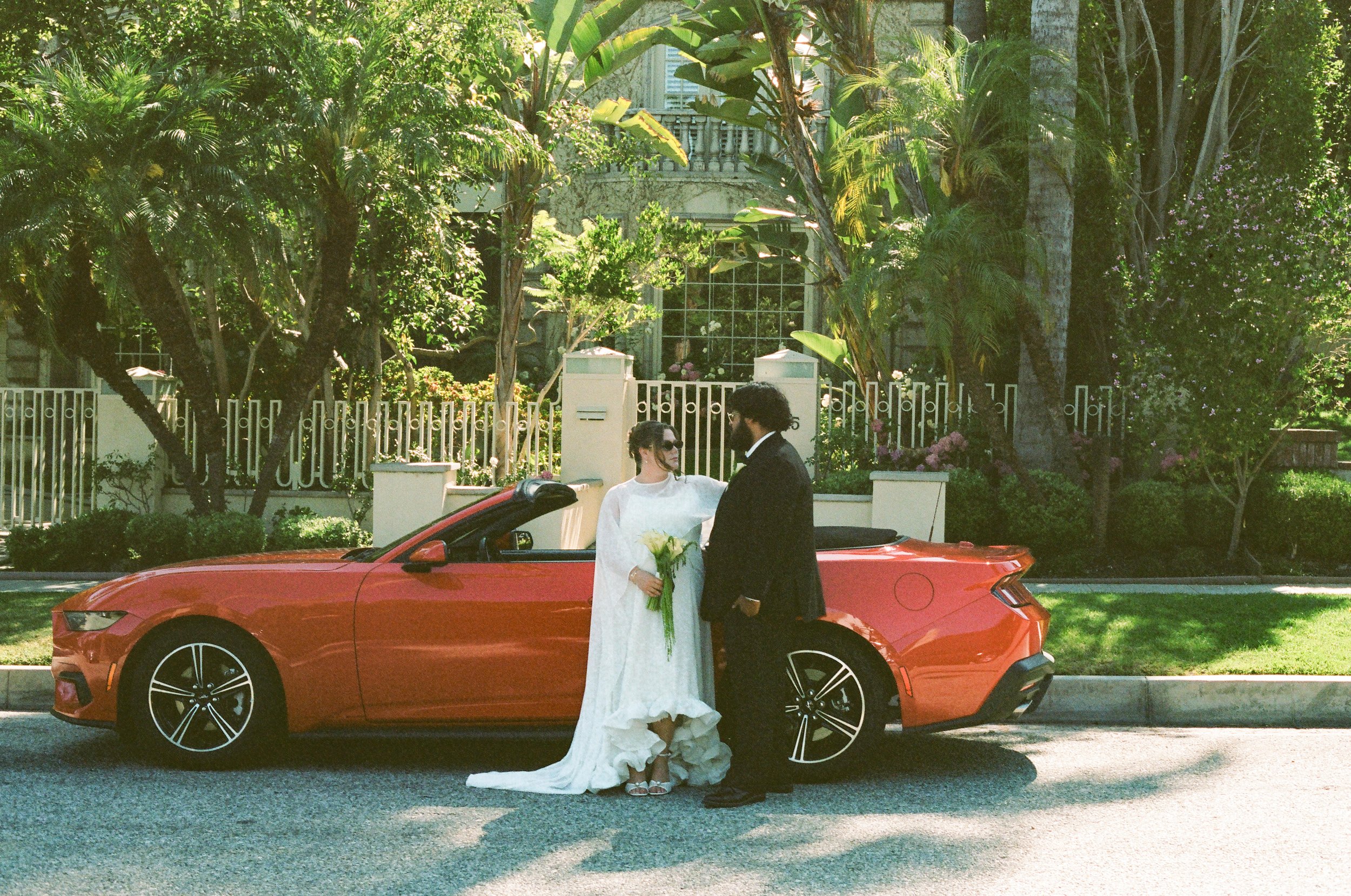 Beverly Hills Elopement Film Photography