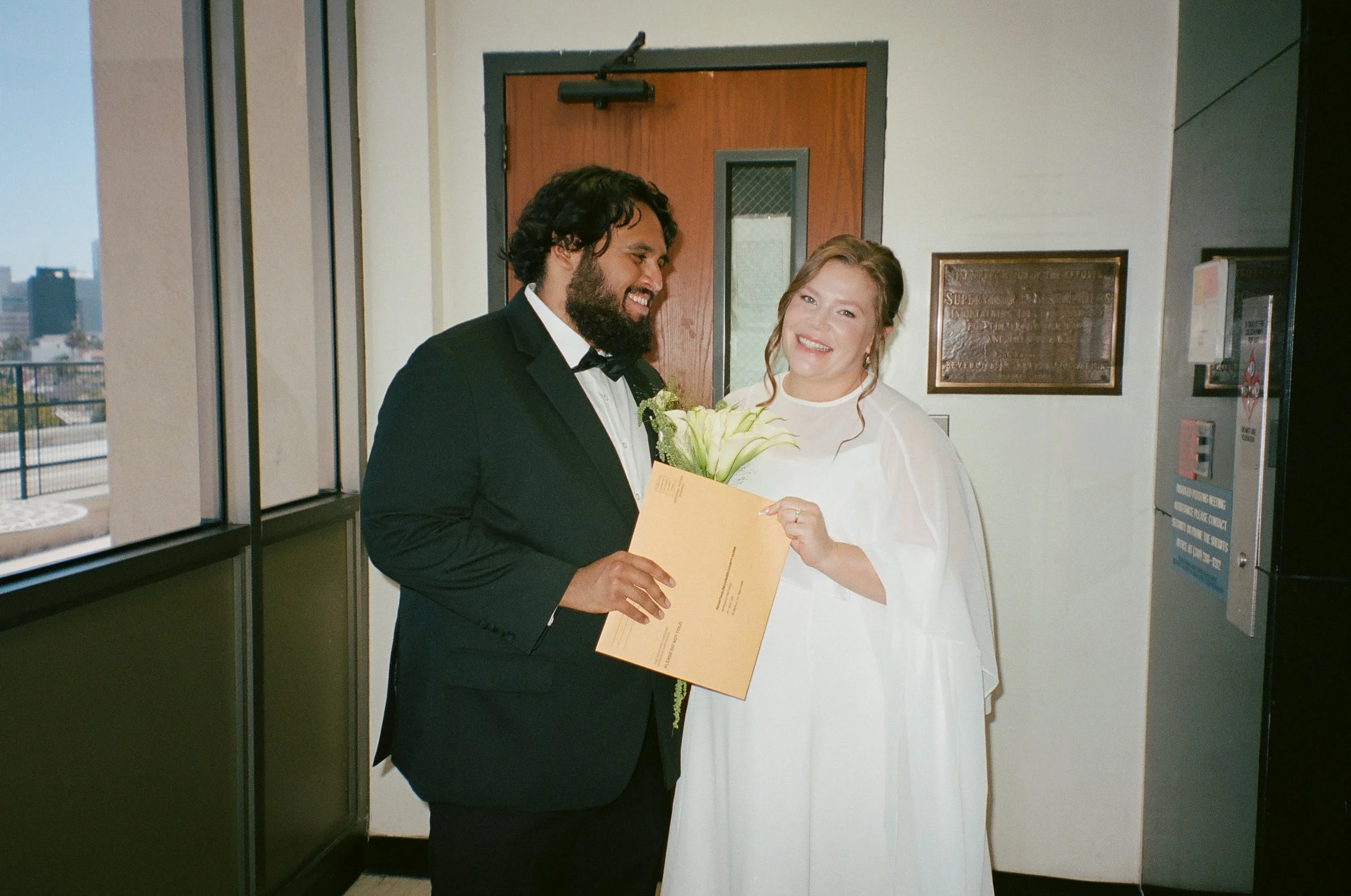 Beverly Hills Elopement Film Photography