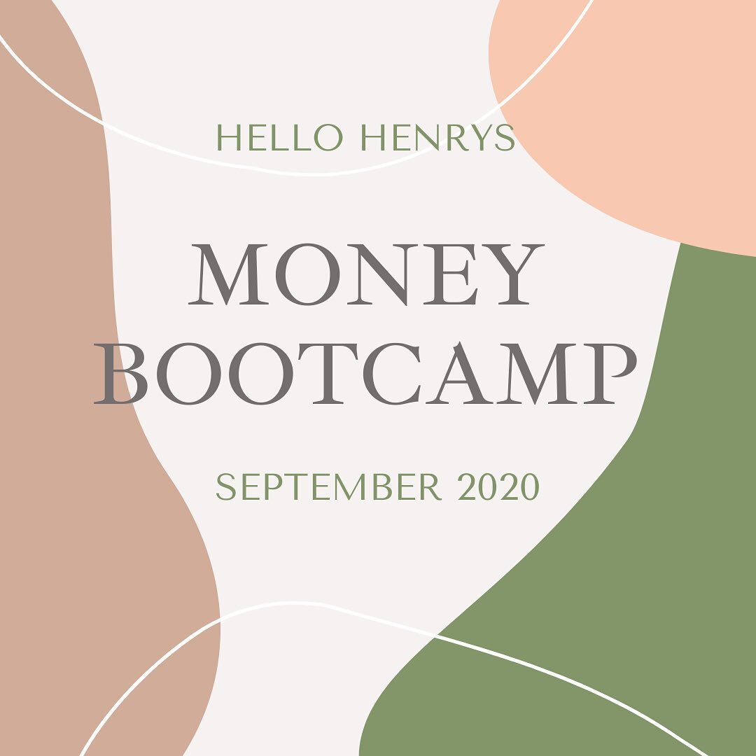 3...2...1! Money Bootcamp Registration is now LIVE! Yay! Visit the link in our bio now to sign up! It literally takes 60 seconds. 
.
We have put so much love into this 8 week course + are SO excited to explore the most important financial topics with