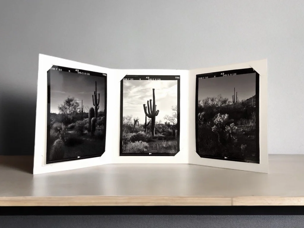 Cactus Desert Triptych