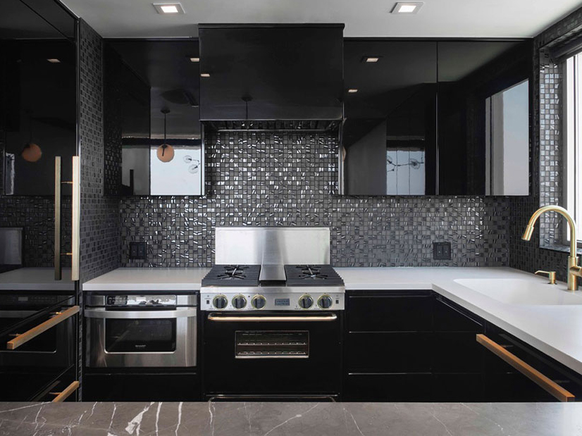 Yes Dear Designs - All Black Kitchen in Philadelphia PA.jpg