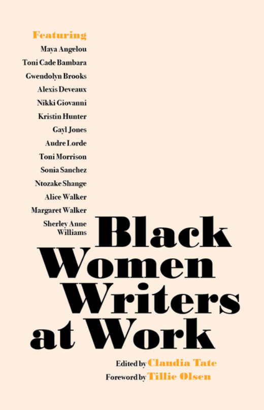 Black Women Writers at Work Claudia Tate NONFIC.png