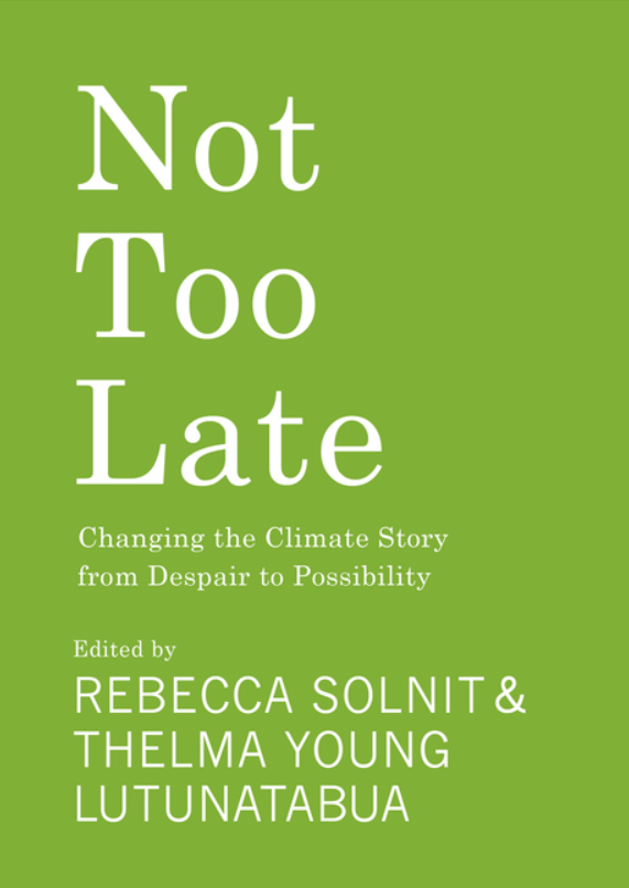 Not Too Late Changing the Climate Story from Despair to Possibility eb Rebecca Solnit and Thelma Young Lutunatabua NONFIC.png