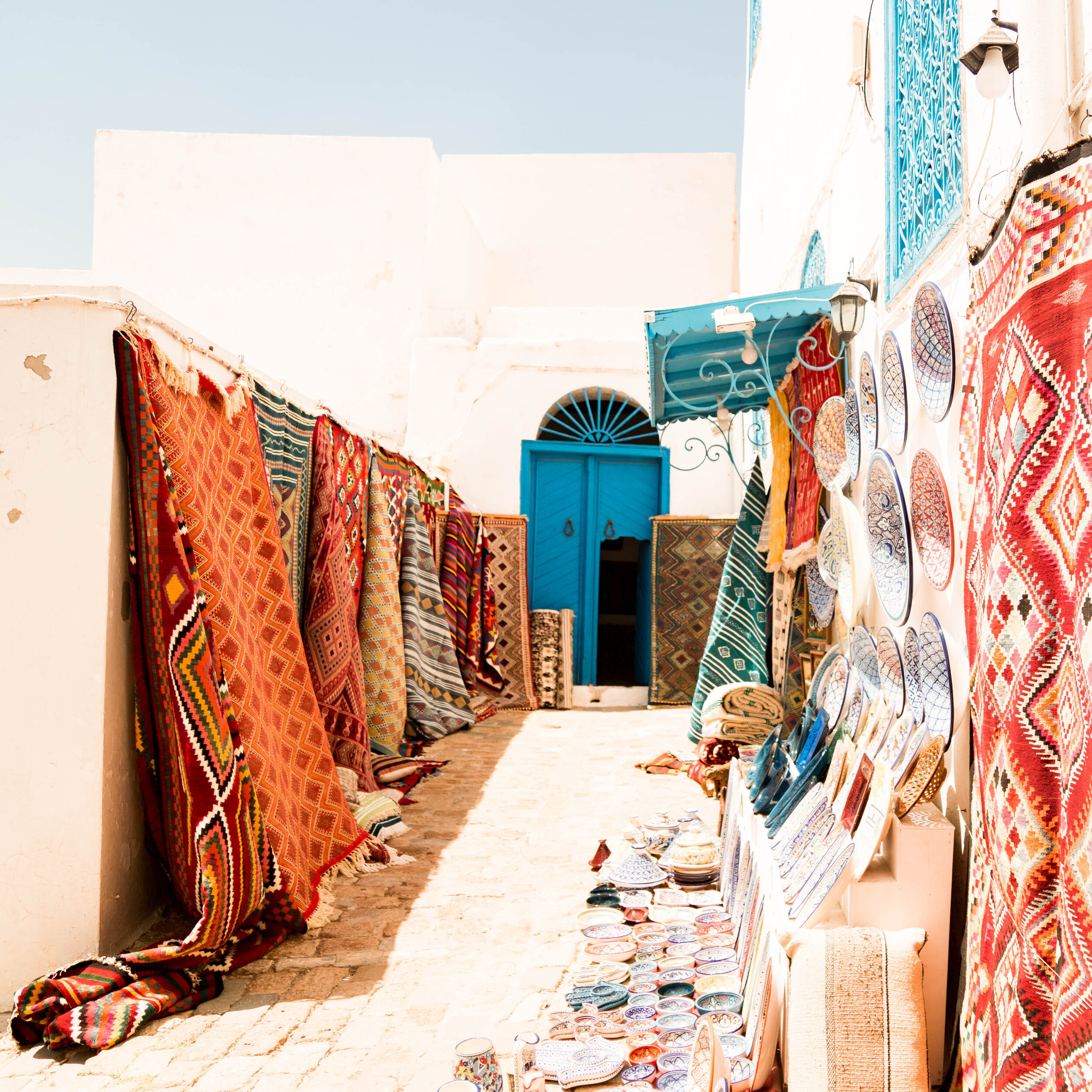 Tunisia textures print