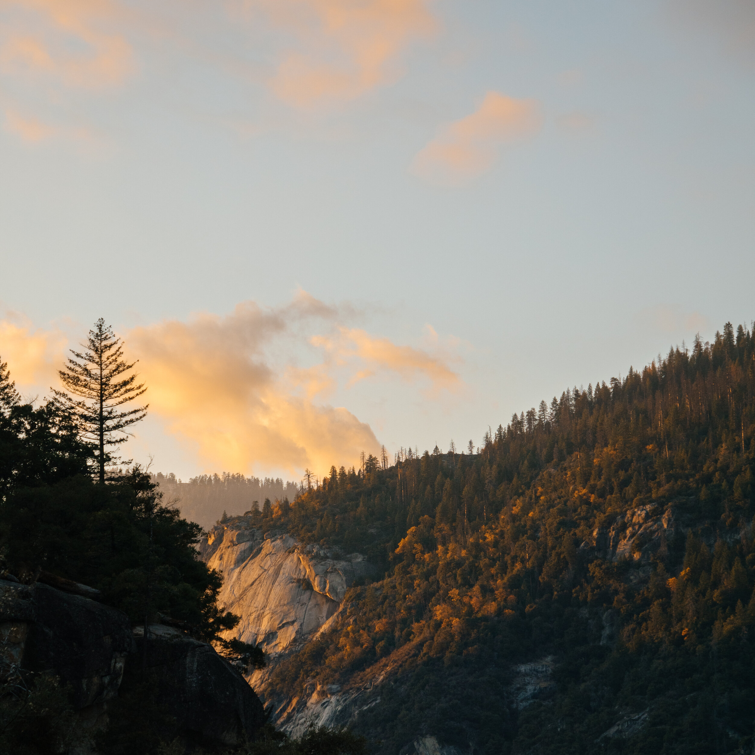 Yosemite sunset print