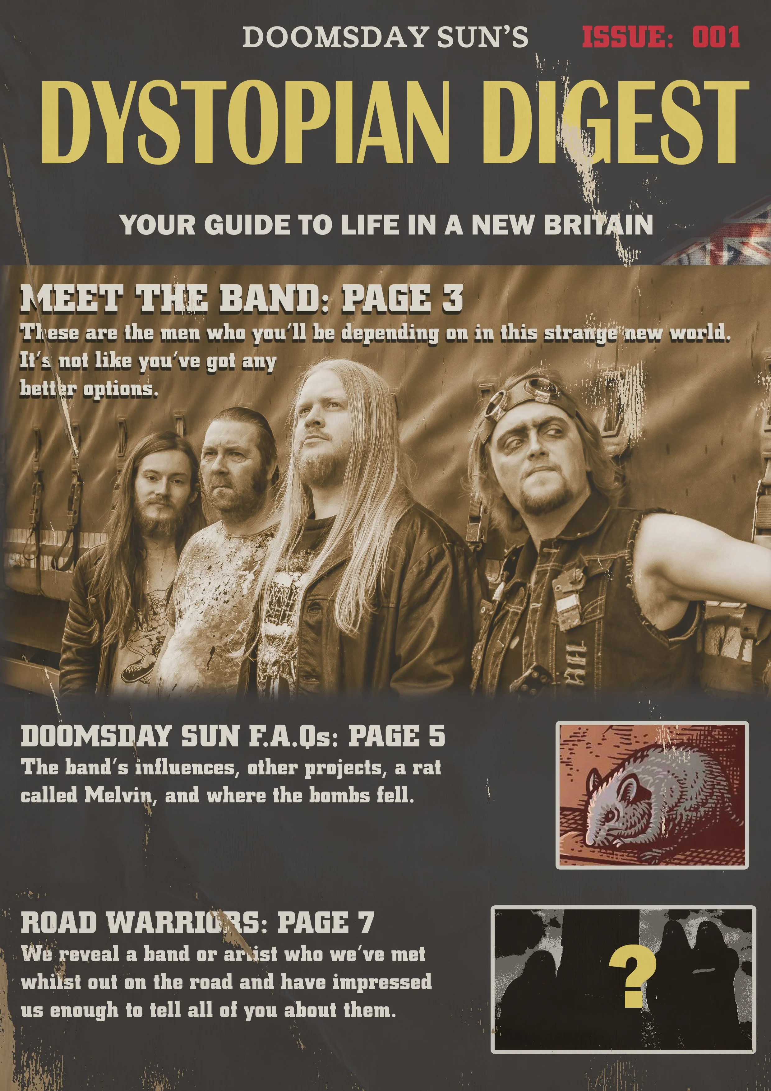 THE DYSTOPIAN DIGEST: A DOOMSDAY FAN MAGAZINE (NON-EDIBLE)