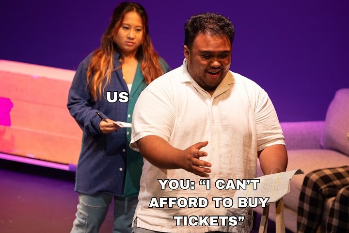 PAY-WHAT-YOU-CAN &amp; PUNTA NA MGA KAIBIGAN 🫶

We offer sliding scale options &amp; would love to see you there, friends 🥹

🔳TICKET LINK IN BIO🔲

▫️9/19 @ 8:00 pm (Pay-What-You-Can)
▪️9/20 @ 8:00 pm
▫️9/21 @ 3:00 pm ‼️SOLD OUT‼️
▫️9/26 @ 8:00 pm