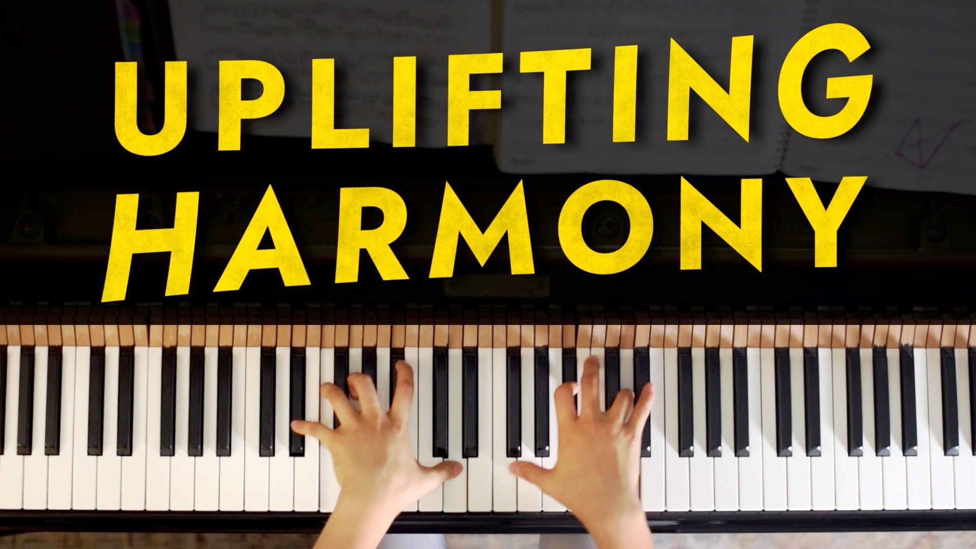 Uplifting Piano Exercises (Major 7th chords) — Nahre Sol