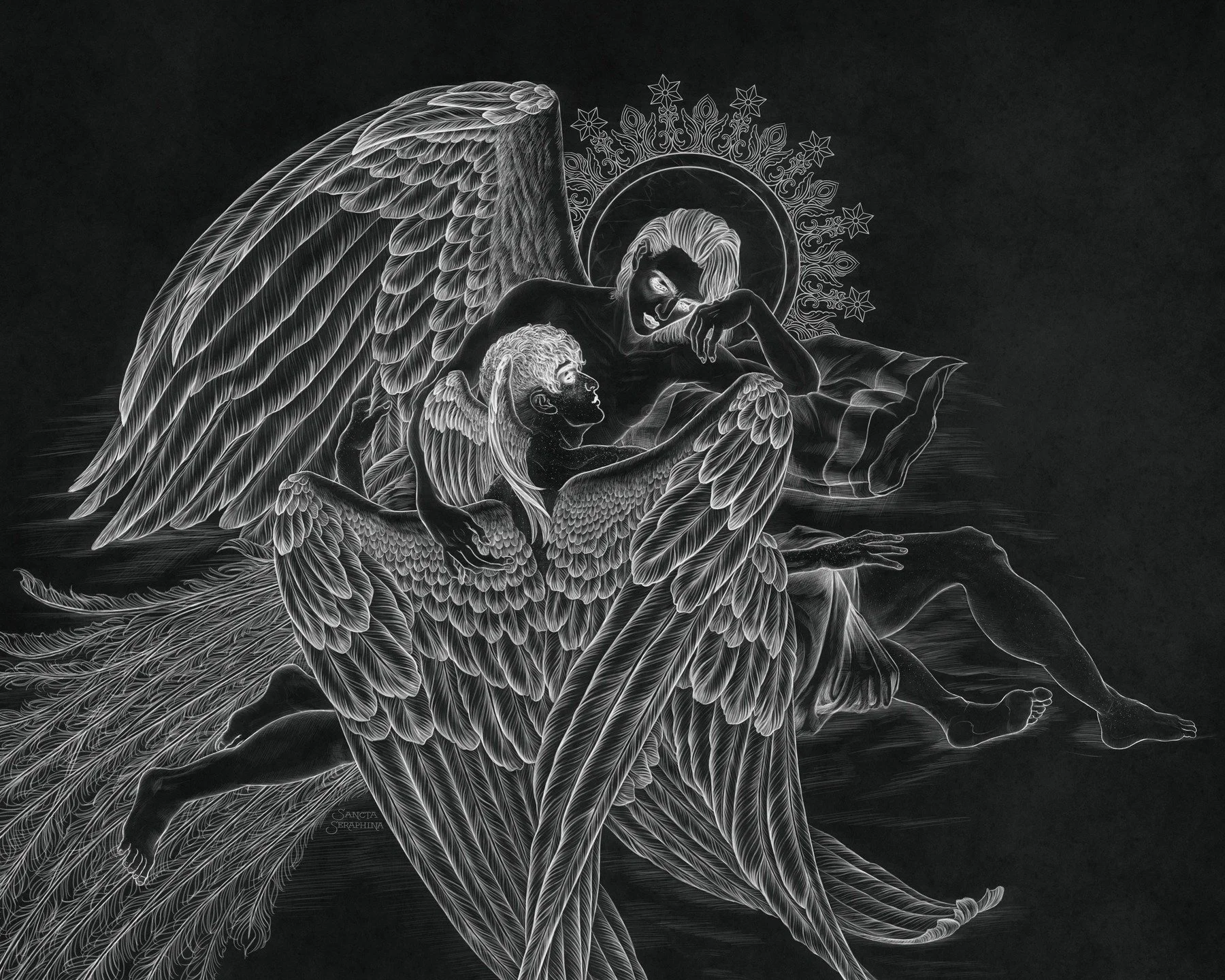 Happy (slightly late) St. Valentine's Day everyone, I bring you some lovebirbs&hellip;

For anyone new here, this picture has a bit of a story to it! It's an updated version of my Valentine&rsquo;s Day post from 2021 (which you can find on tumblr &am