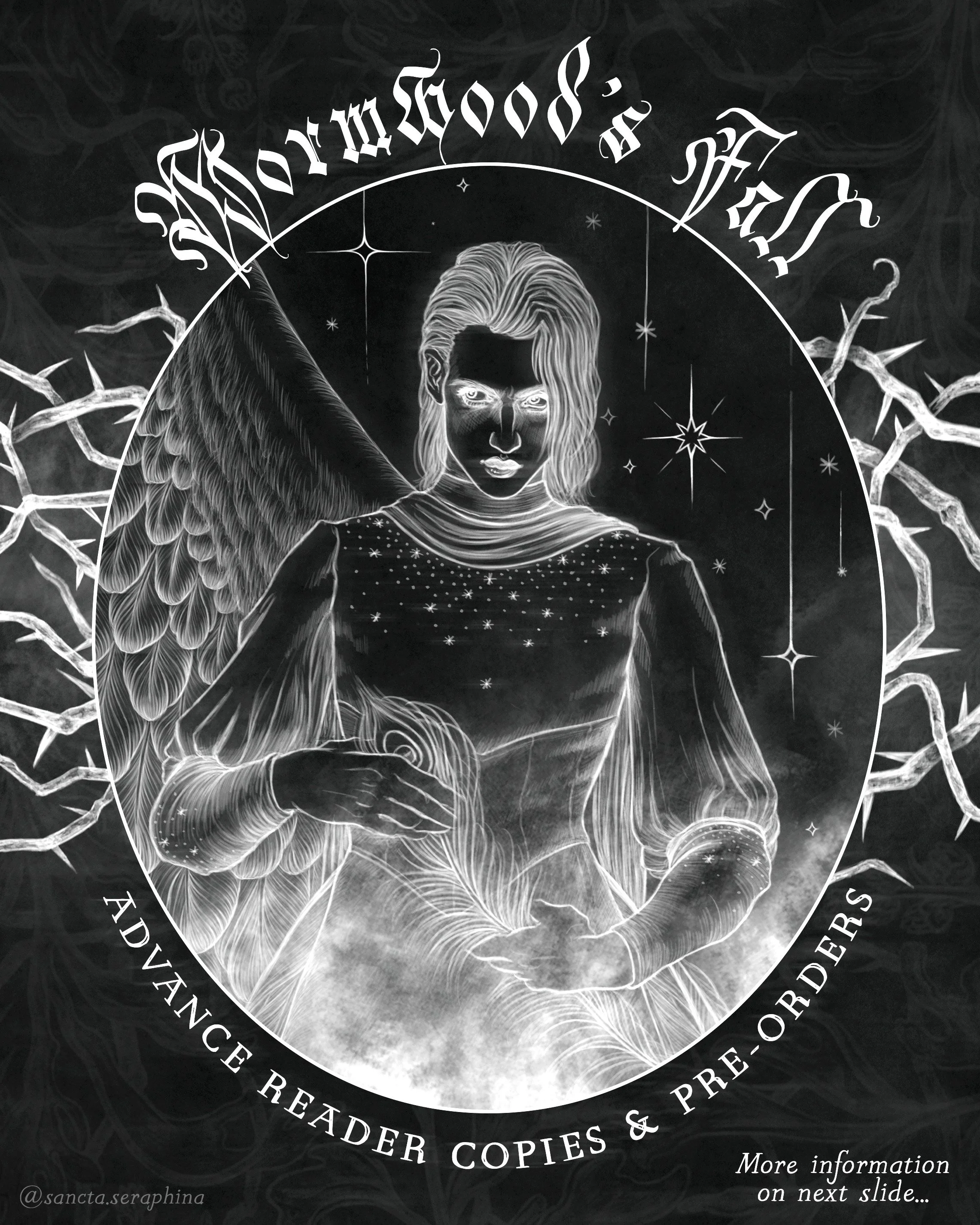 ARC Applications and Pre-orders are now open for Wormwood&rsquo;s Fall, the first novella in The Infernal Apocrypha, which is a series of additional stories about the characters in The Divine Tragedy. 

All links are available in my bio! The ARC Appl