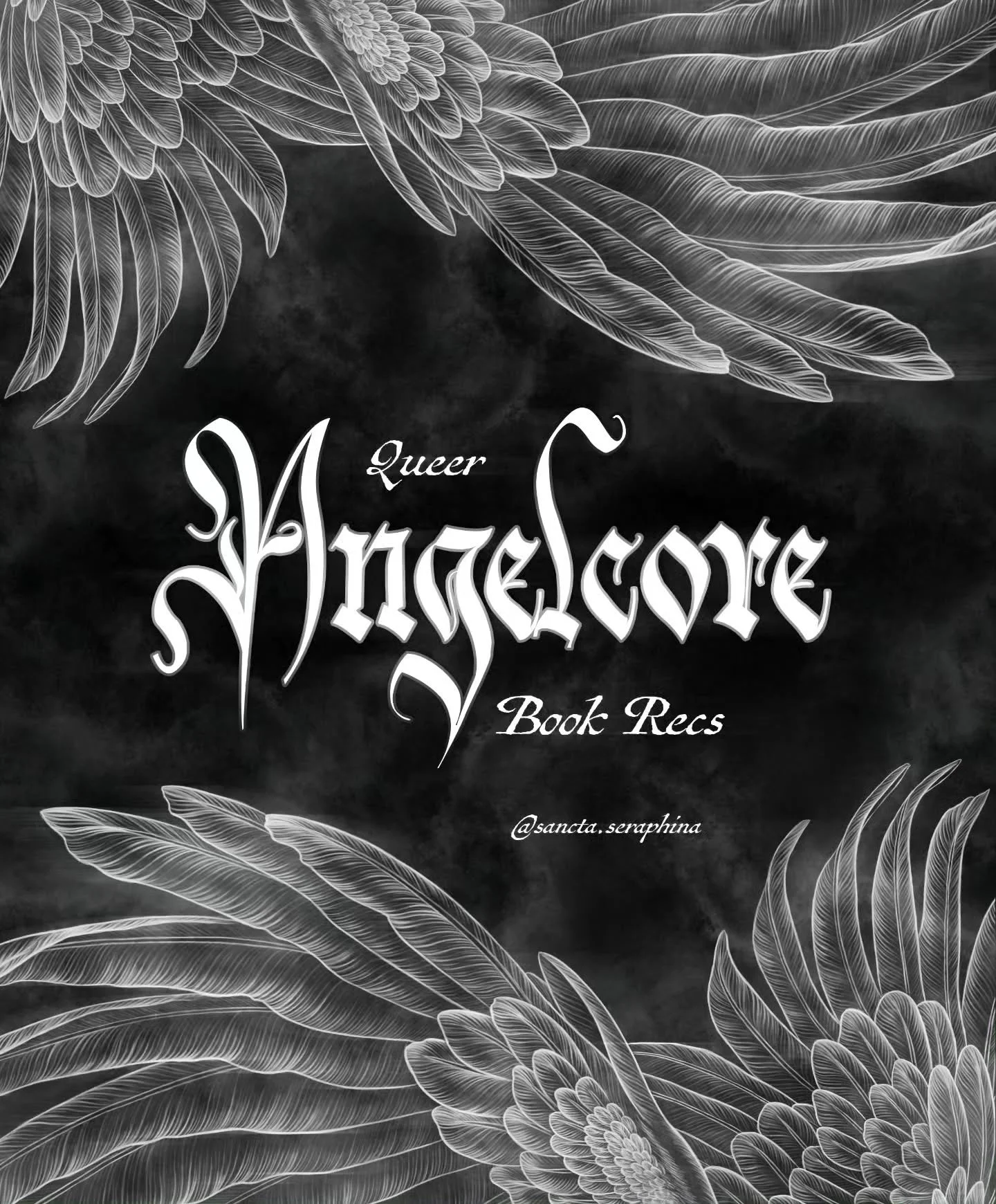 Happy Michaelmas! Here's a small list of queer Angelcore book recs for your fall tbr!

*Wormwood's Fall by me and Conjoined Angels by Kyle Wakefield both release in October, on 13 &amp; 17 respectively!! I included them here anyway. Both are illustra