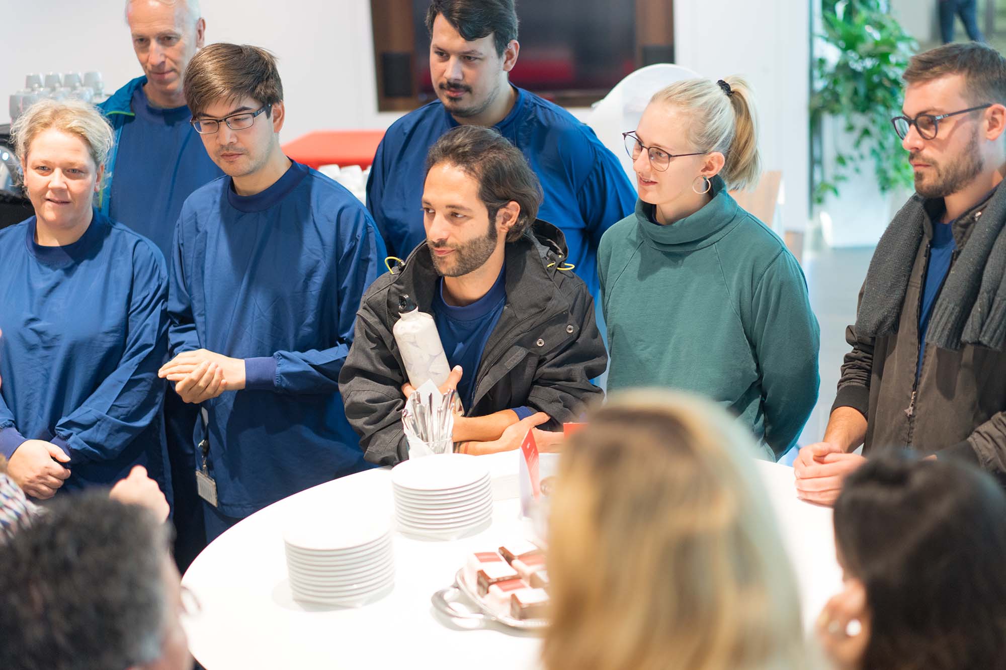some of the members of the manufacturing team…