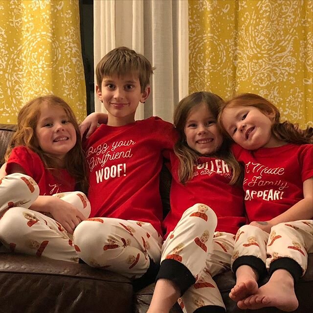 Christmas Eve 2019. The anticipation is high. We left Santa Mountain Dew instead of milk in case he needed a boost and our Home Alone jammies inspired poses for days. It&rsquo;s the most wonderful time of the year...