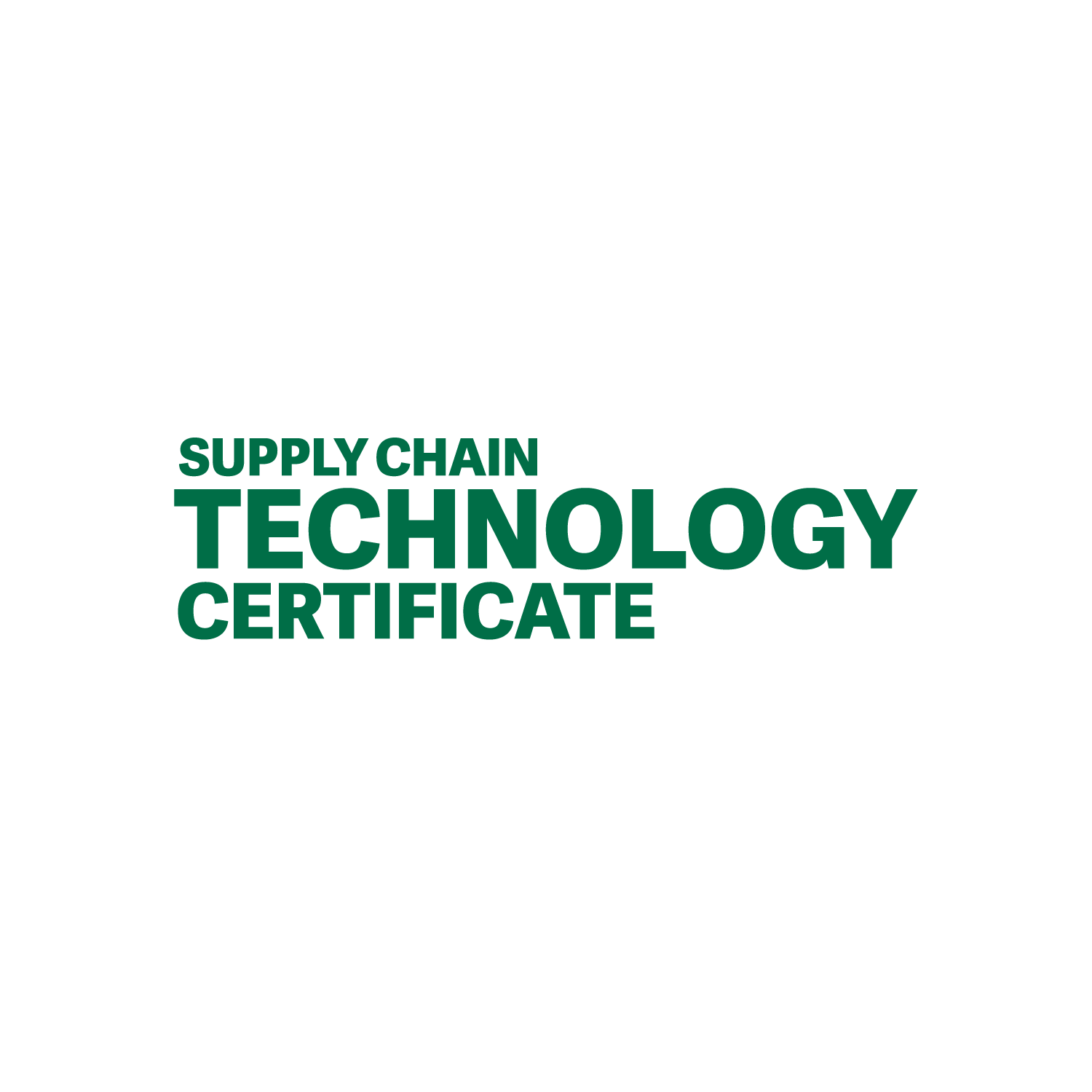 Supply Chain Technology Certificate