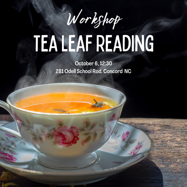 Tea Leaf Reading Workshop with Curiositea