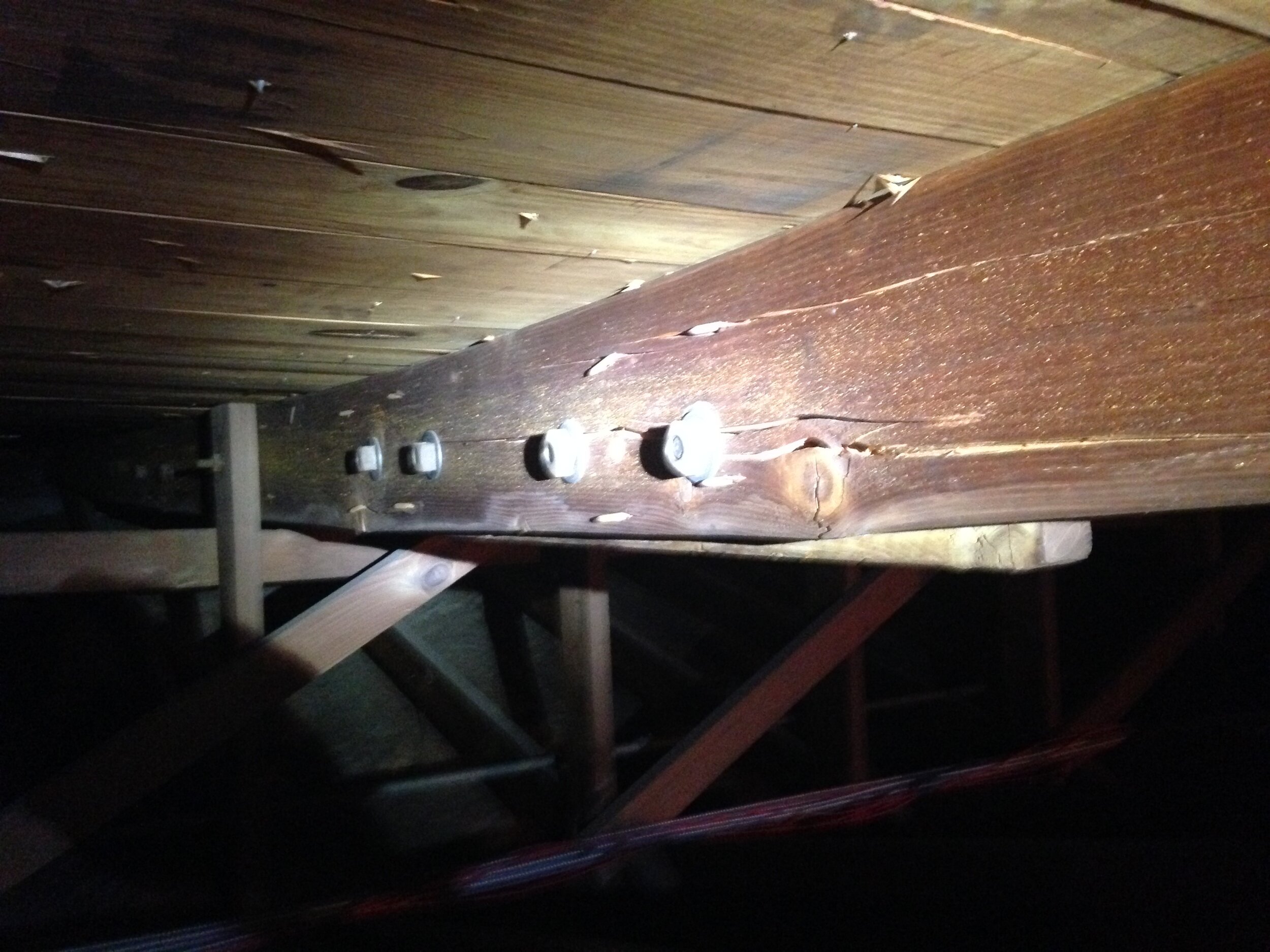 Sanctuary Roof truss Photo 1.JPG