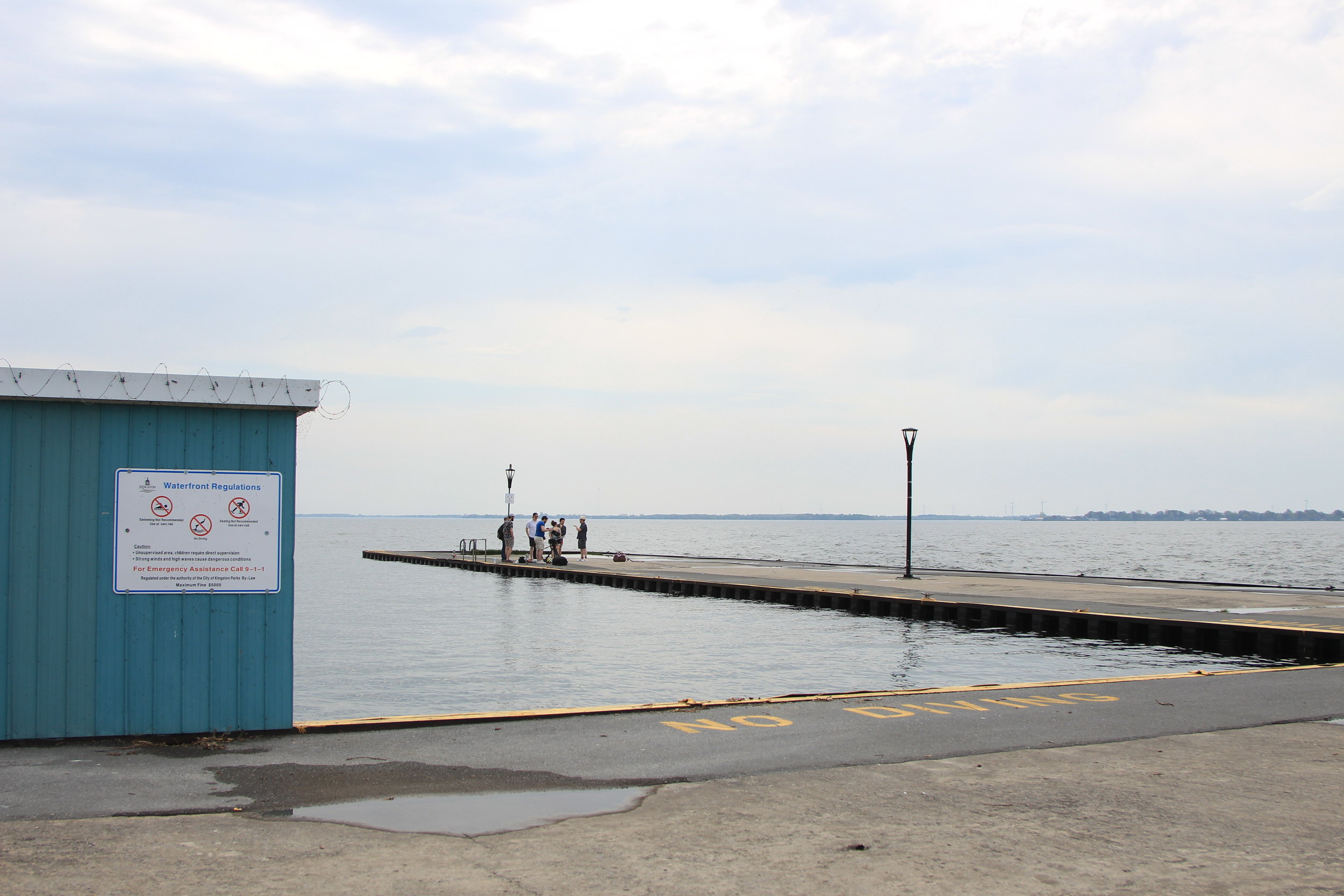 Pre-Construction - Former PUC Dock